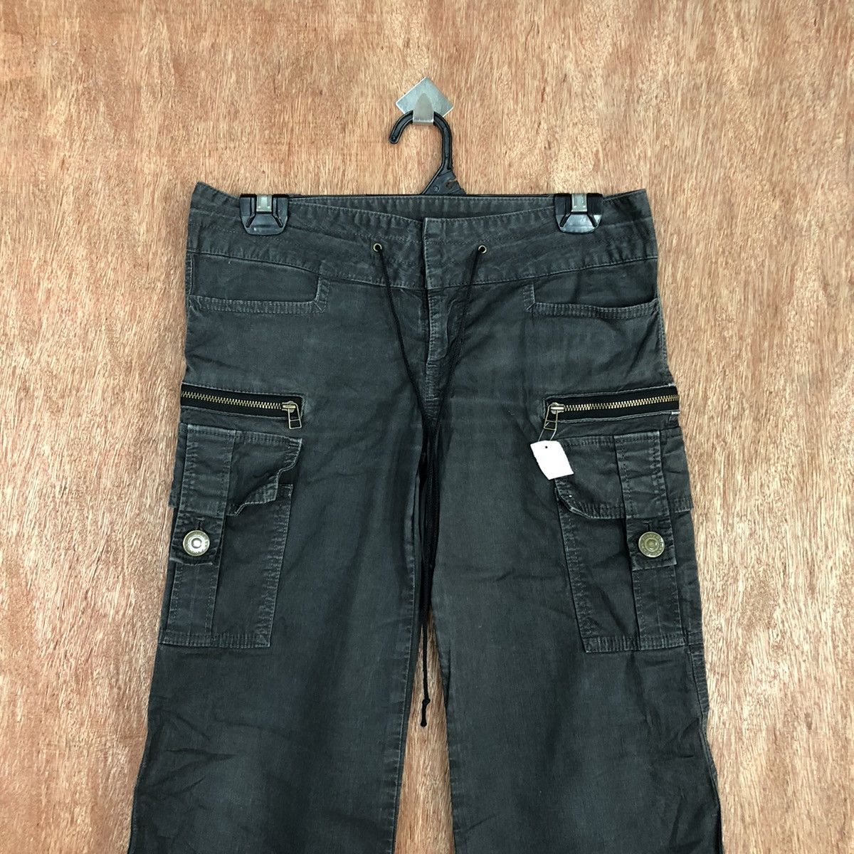 Japanese Brand DL Pinky & Dianne girl multipocket cargo utility pants #2045 Size 28" / US 6 / IT 42 - 2 Thumbnail