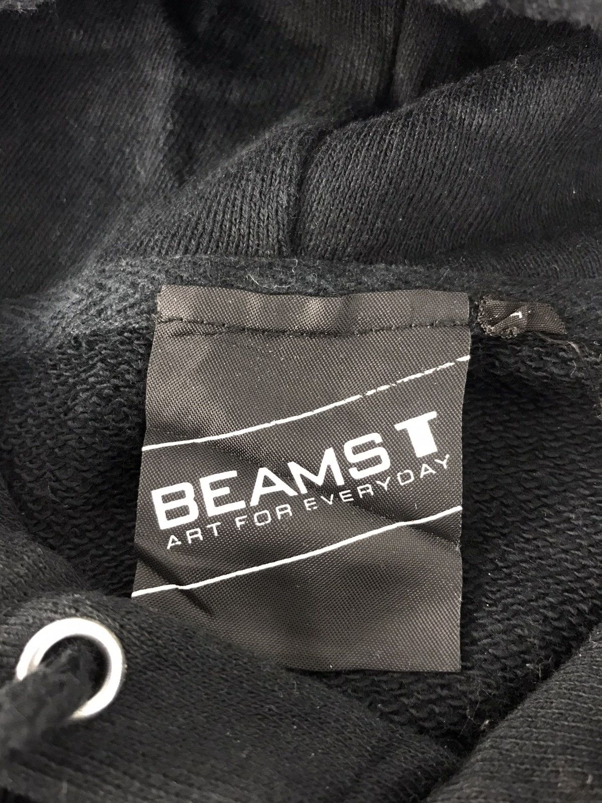 Beams Plus × Japanese Brand Beams Black Hearted Humours Hoodies Big Printed Logo Design Size US M / EU 48-50 / 2 - 5 Thumbnail