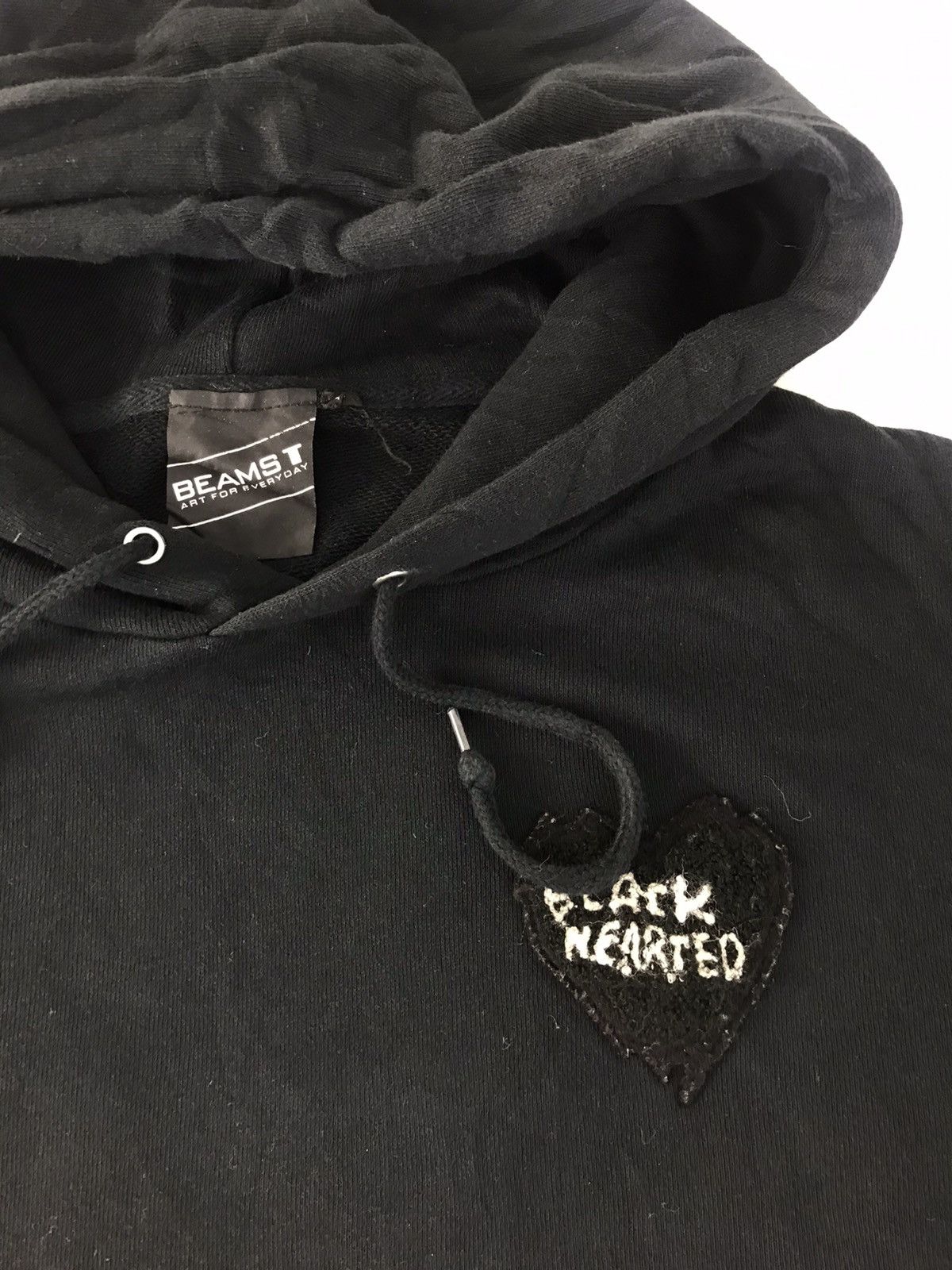 Beams Plus × Japanese Brand Beams Black Hearted Humours Hoodies Big Printed Logo Design Size US M / EU 48-50 / 2 - 3 Thumbnail
