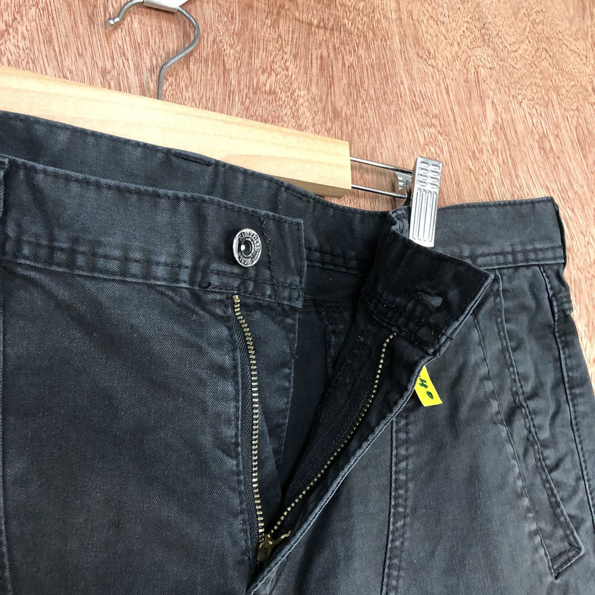 Japanese Brand DL Nicole Black Multipocket Tactical Cargo Pants #2040 Size 34" / US 12 / IT 48 - 9 Thumbnail