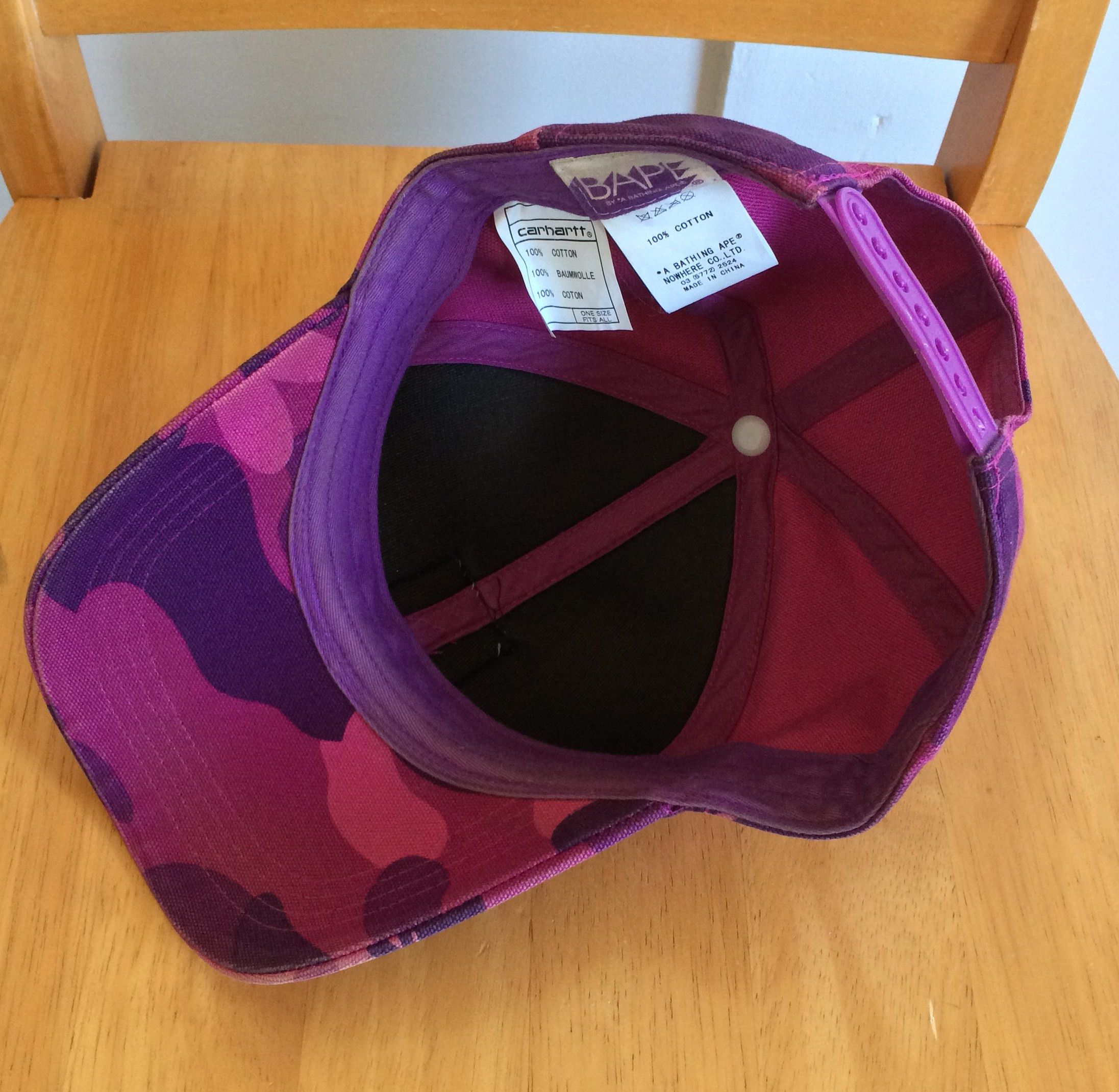 Bape × Carhartt F/W 2006 Bape x Carhartt Trucker Hat Size ONE SIZE - 5 Thumbnail