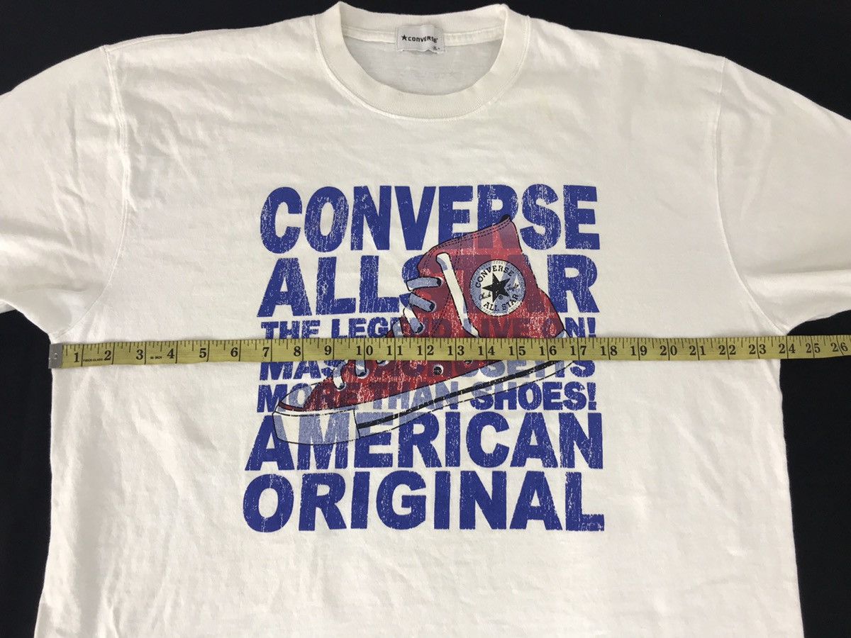 Converse × Vintage Vintage Converse All Star Big Shoe Logo Tee Printed Size US XL / EU 56 / 4 - 7 Thumbnail