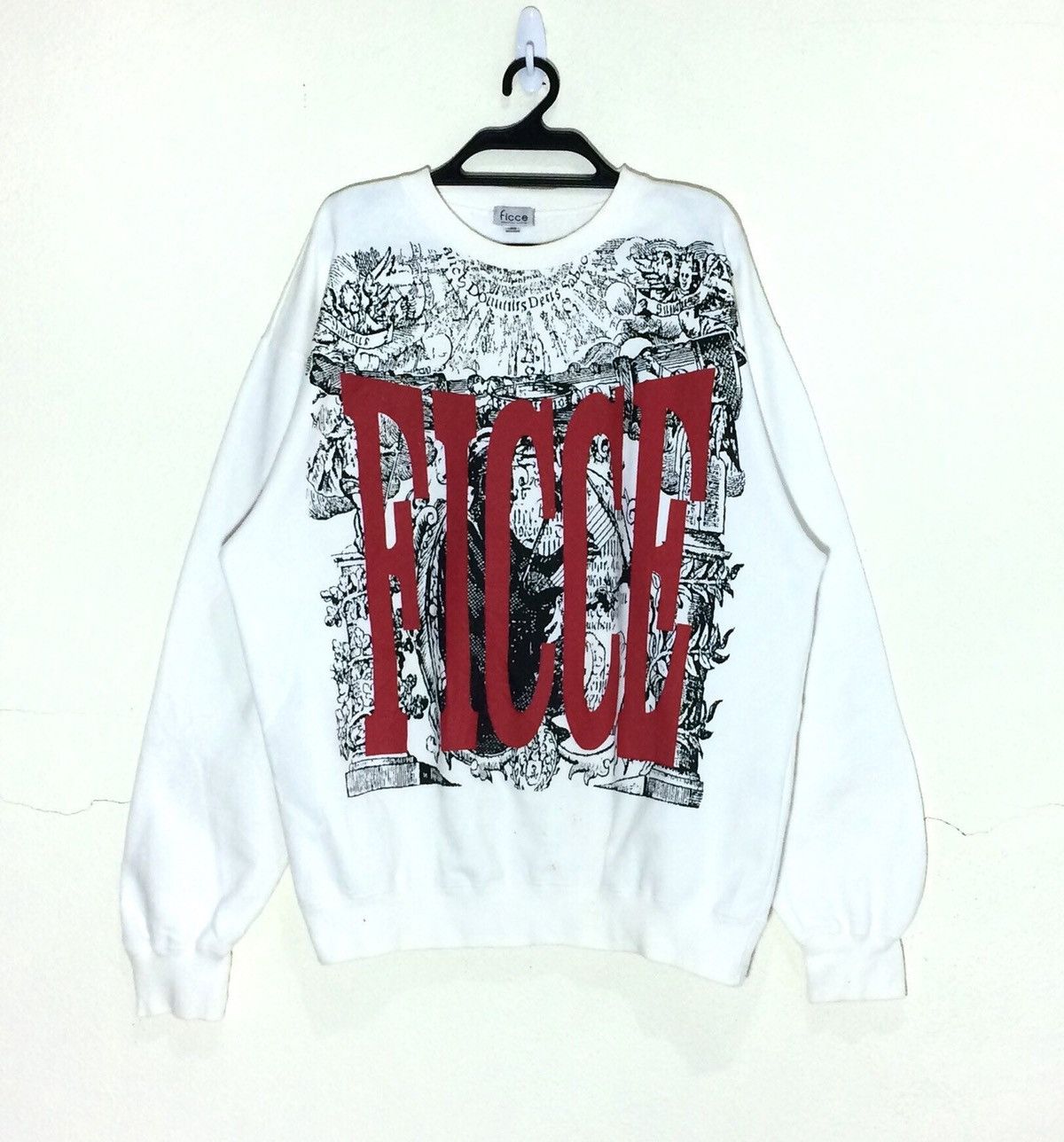 Other Full Print Ficce Uomo YoShiyuki Konishi Jumper White Clean Size US M / EU 48-50 / 2 - 1 Thumbnail
