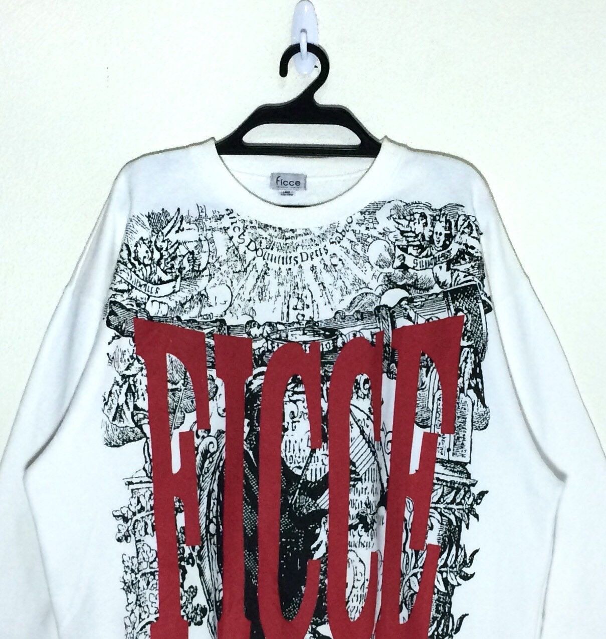 Other Full Print Ficce Uomo YoShiyuki Konishi Jumper White Clean Size US M / EU 48-50 / 2 - 2 Thumbnail