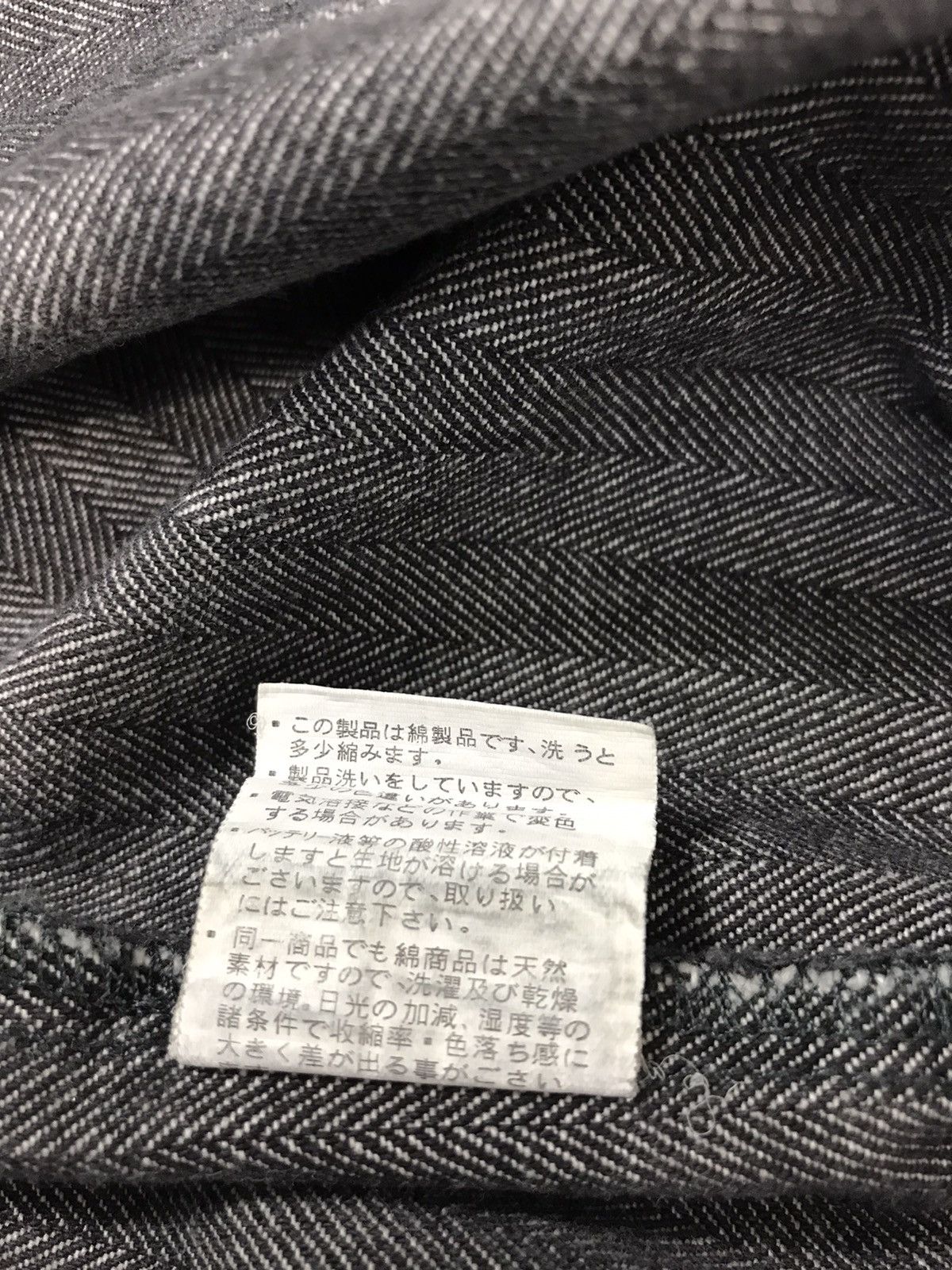 Japanese Brand × Vintage Evenriver Coverall Striped Denim Pant Workwear Carpenter Size US 42 / EU 58 - 8 Thumbnail