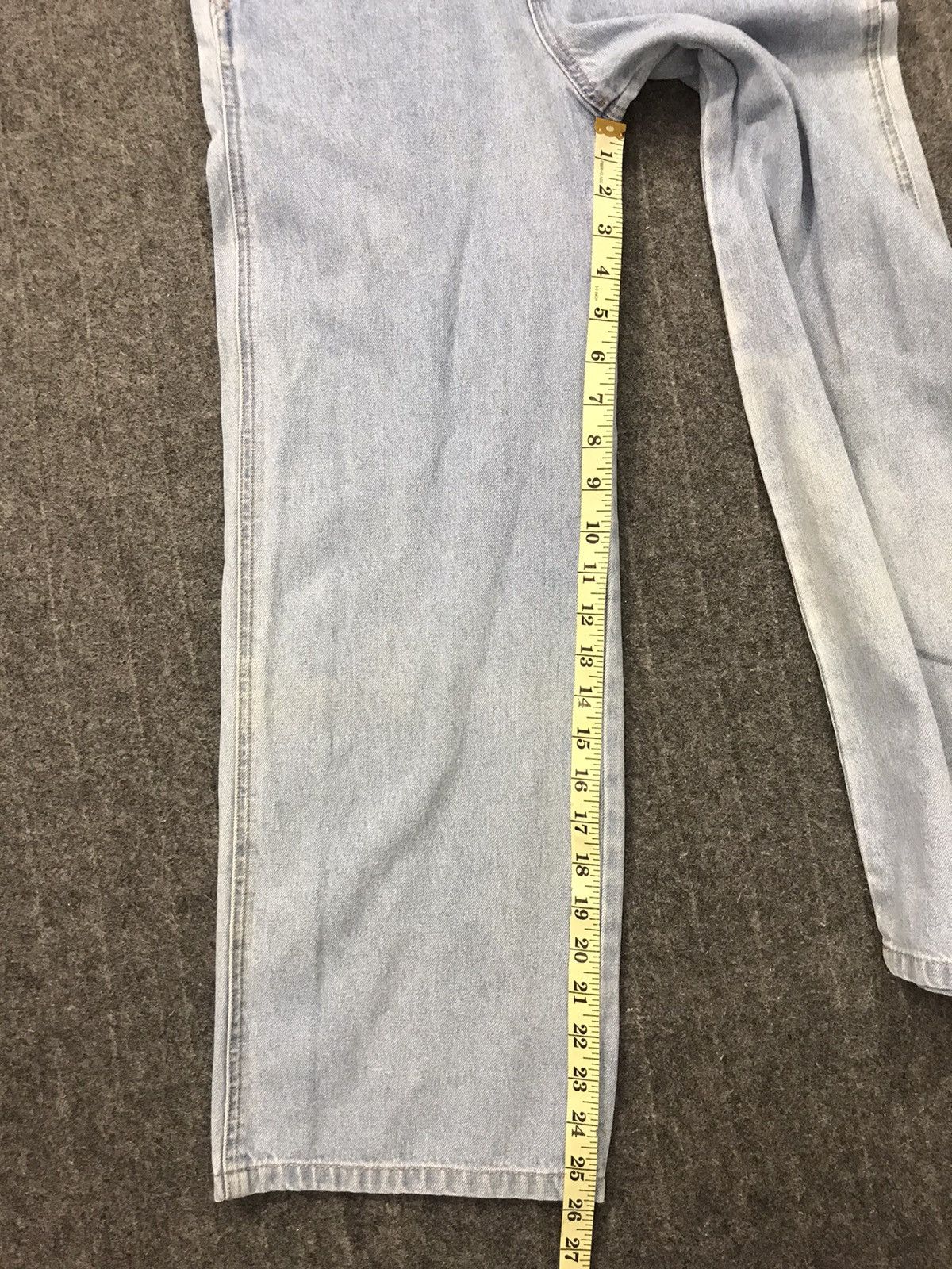 Japanese Brand × Vintage Mini Valman Coverall Unisex Denim Pant Workwear Carpenter Size US 28 / EU 44 - 8 Thumbnail