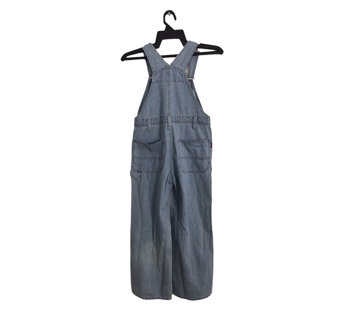 Japanese Brand × Vintage Mini Valman Coverall Unisex Denim Pant Workwear Carpenter Size US 28 / EU 44 - 2 Thumbnail