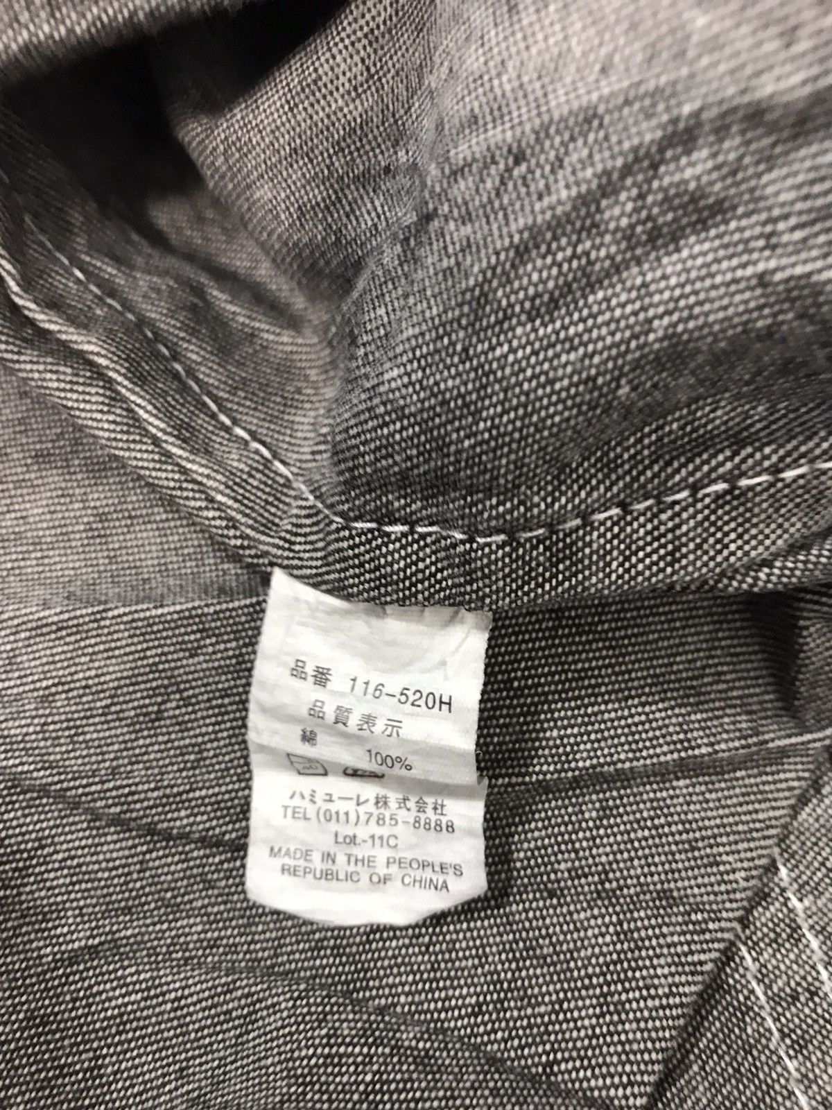 Japanese Brand × Vintage Goo Zen TamaTama Coverall Overall Black Denim Pant Workwear Size US 39 - 7 Thumbnail