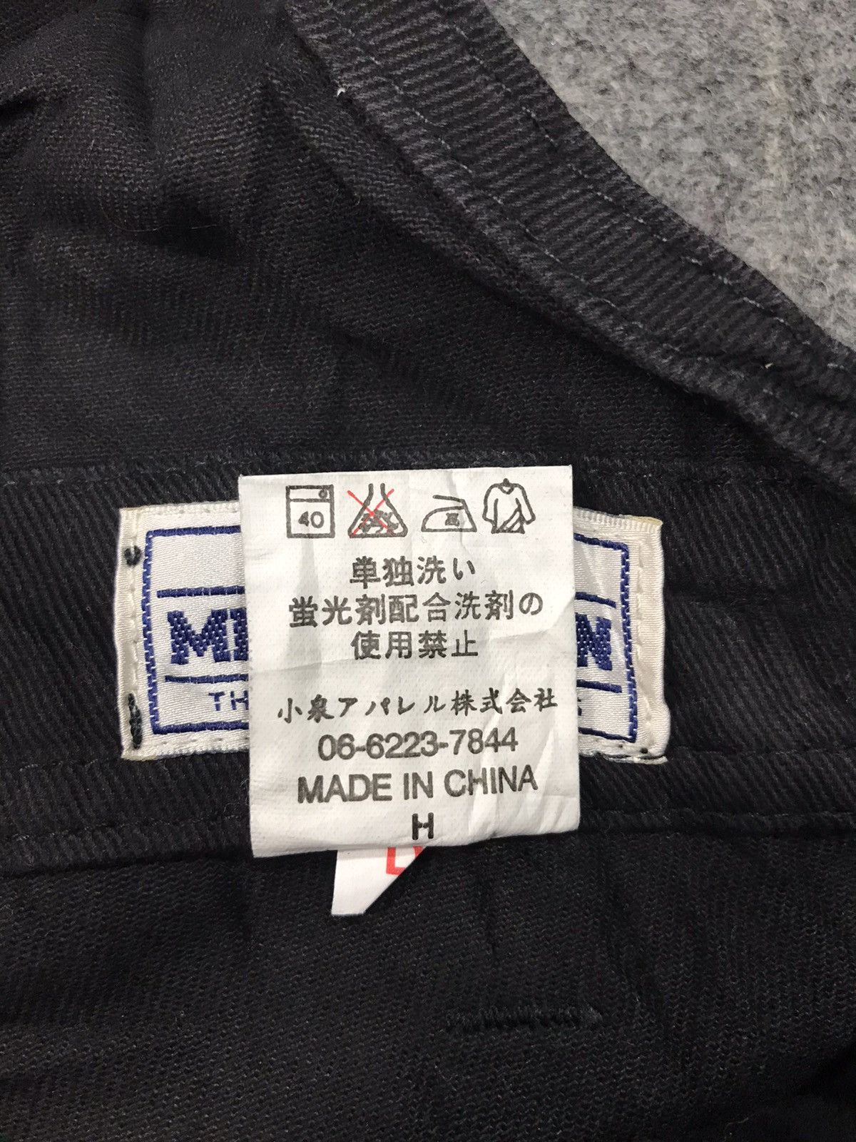 Japanese Brand × Vintage Mini Valman Coverall Black Denim Pant Workwear Carpenter Size US 30 / EU 46 - 6 Thumbnail