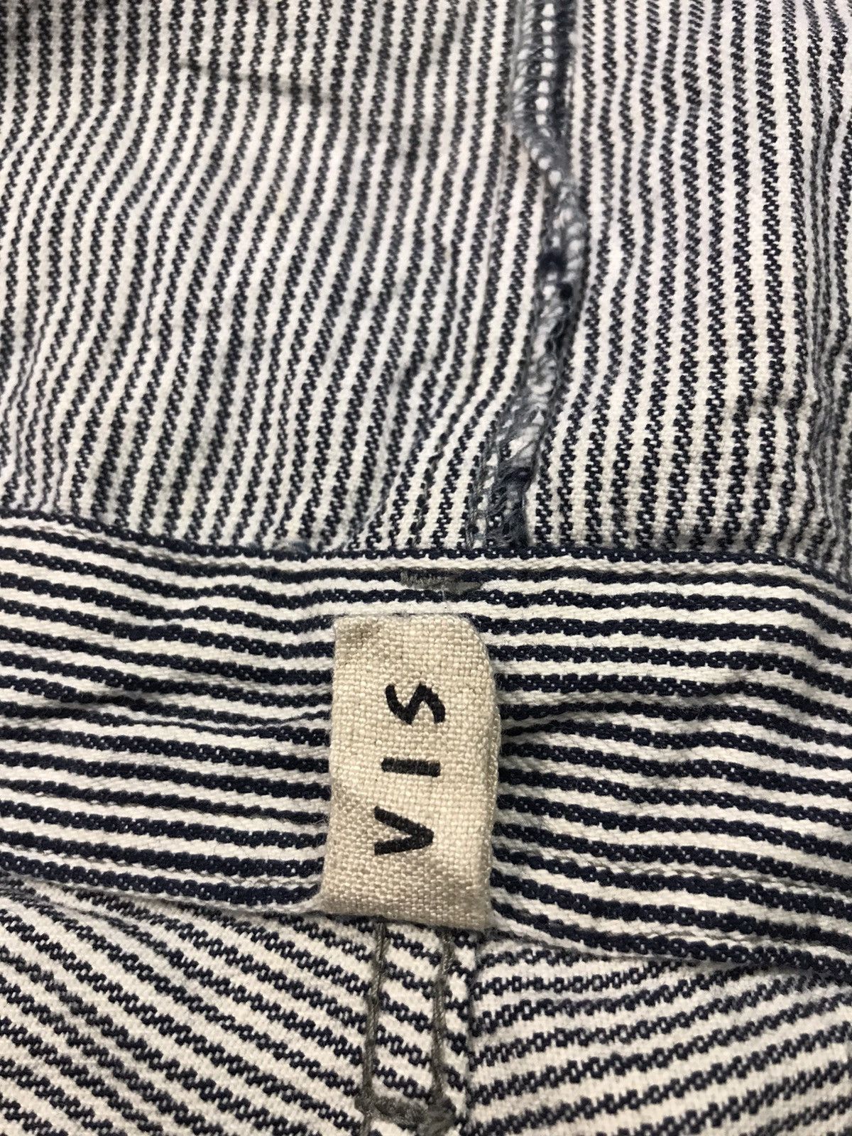 Japanese Brand Hickory Striped Pant Workwear Carpenter Multi pockets Size US 32 / EU 48 - 5 Thumbnail