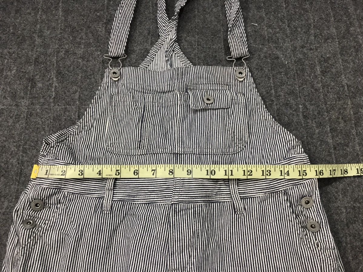 Japanese Brand Hickory Striped Pant Workwear Carpenter Multi pockets Size US 32 / EU 48 - 8 Thumbnail