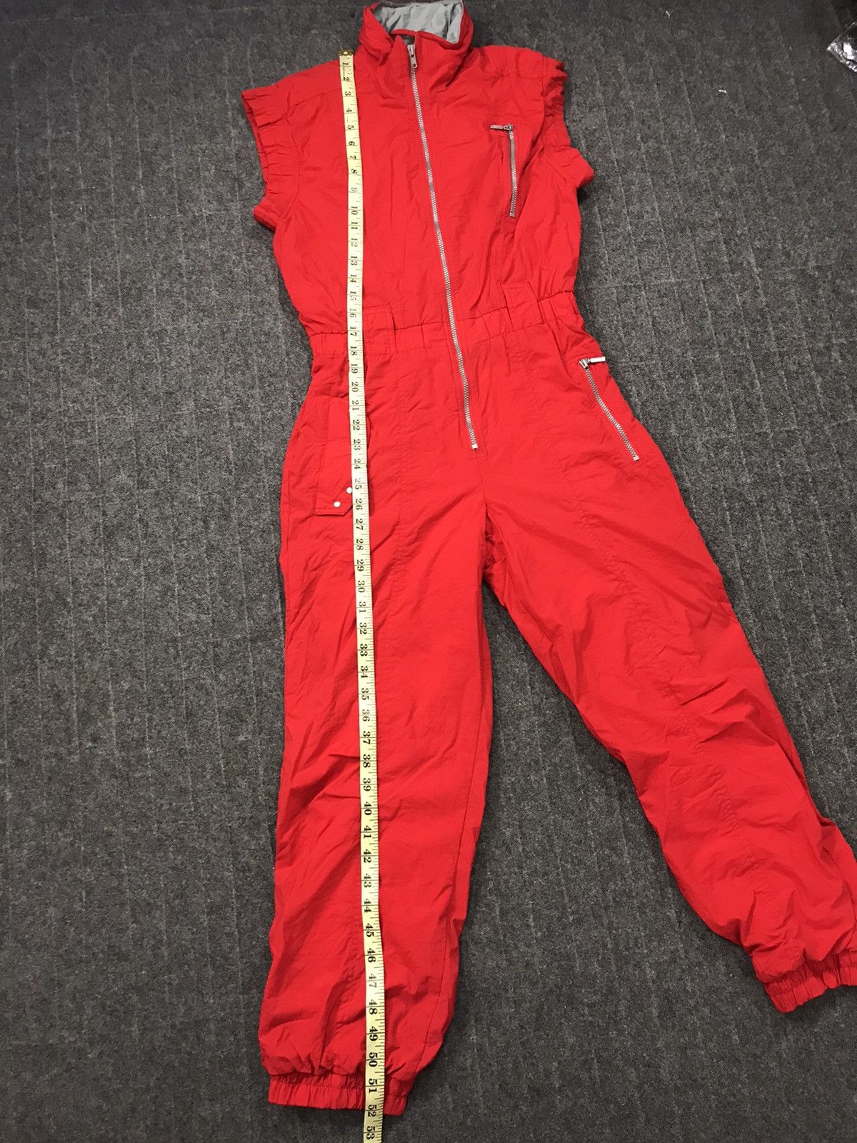 Japanese Brand Spot Sleeveless Coverall Overall Pant Workwear Carpenter Size US 31 - 10 Thumbnail