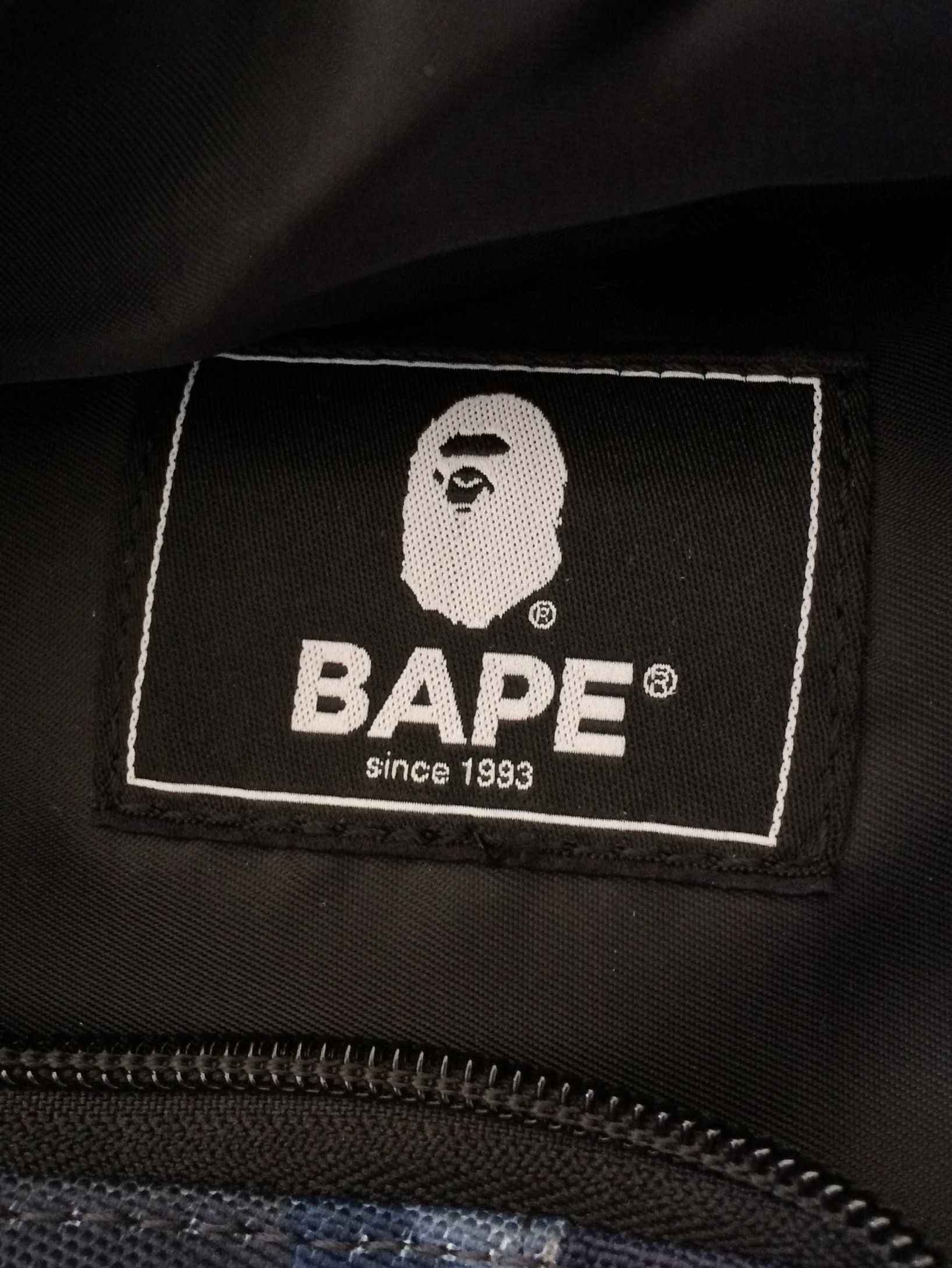 Bape Bape Blue Camo Shark Backpack Size ONE SIZE - 5 Thumbnail