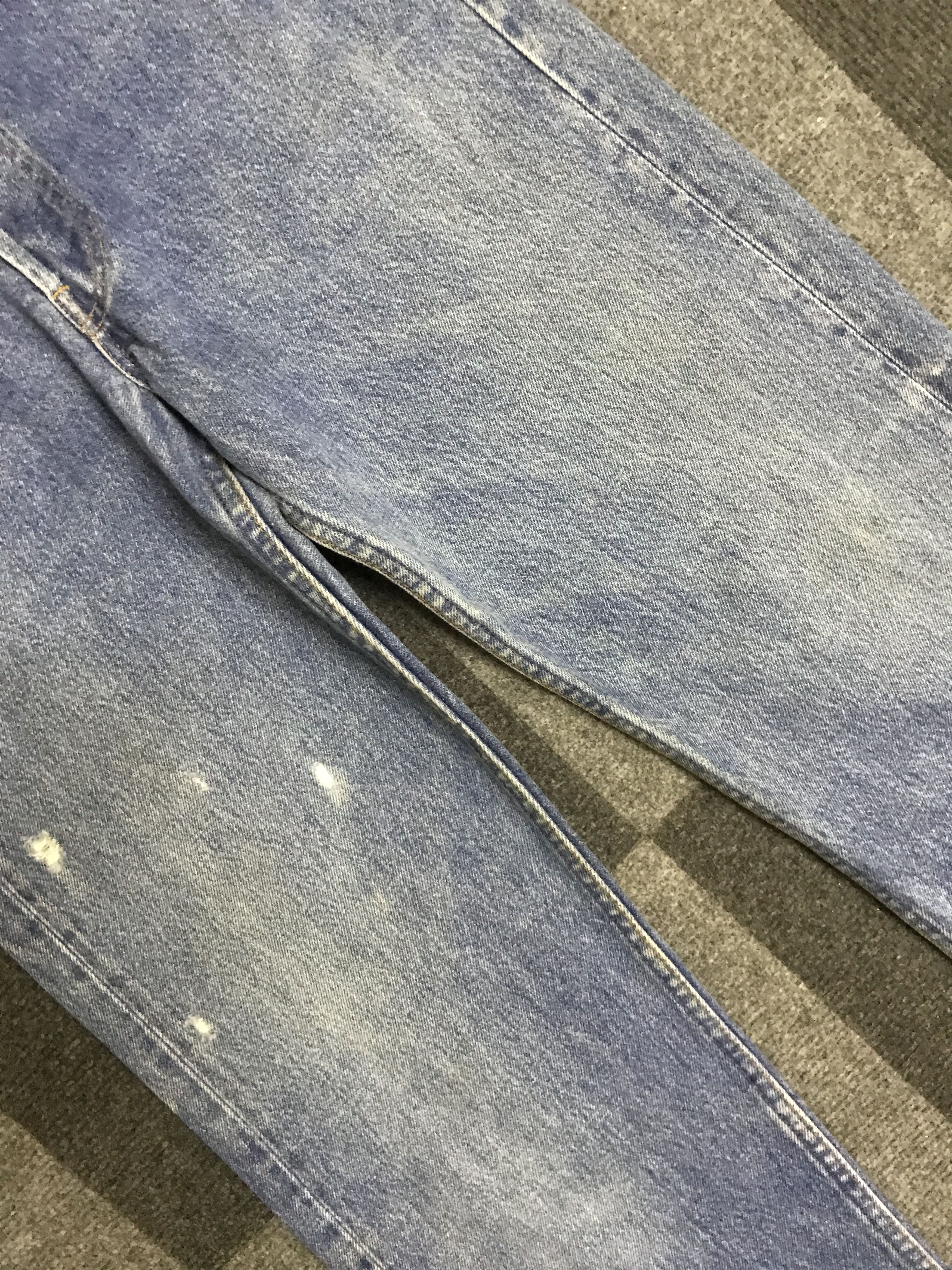Levi's VLEV133-Vtg Levis 501xx Medium Wash Jeans Size US 29 - 3 Thumbnail