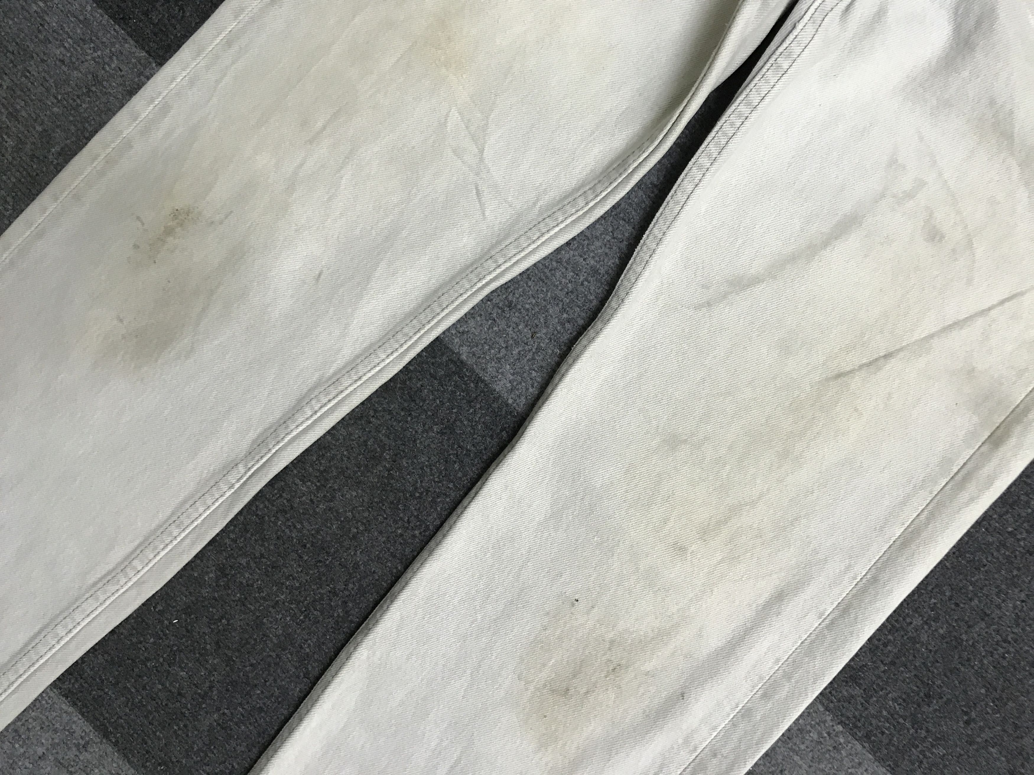 Levi's × Vintage VL169- Vintage Levis 501 Rare Charcoal Grey Wash Dirty Jeans Size US 27 - 3 Thumbnail
