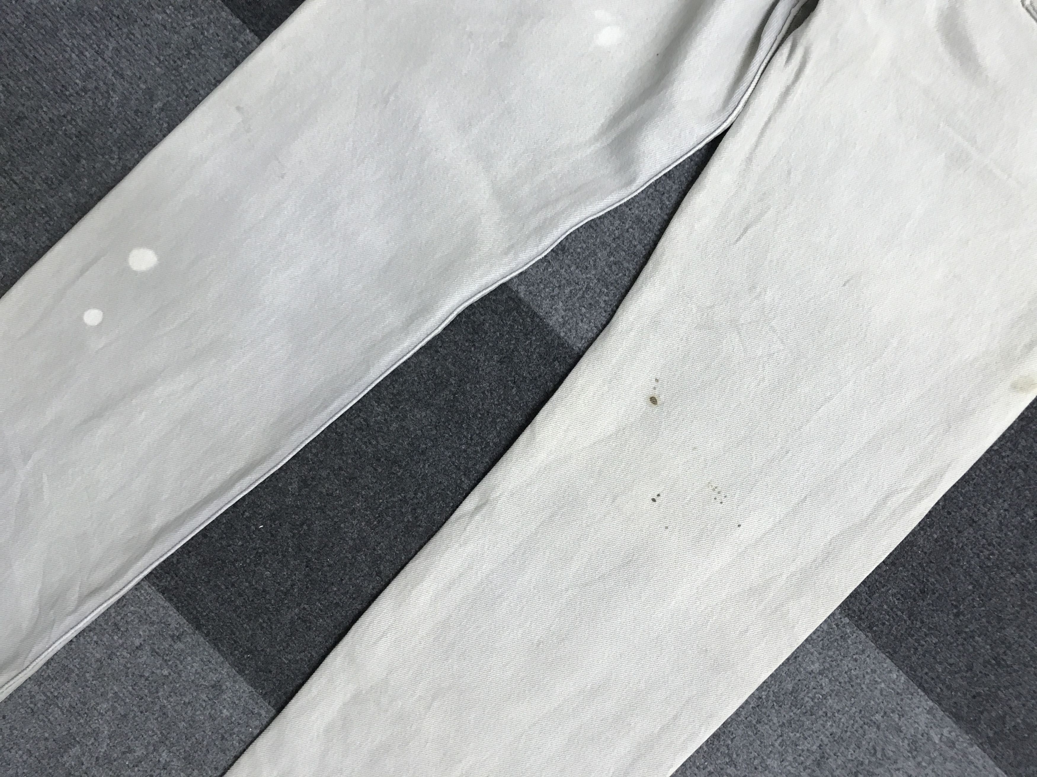 Levi's × Vintage VL169- Vintage Levis 501 Rare Charcoal Grey Wash Dirty Jeans Size US 27 - 16 Thumbnail