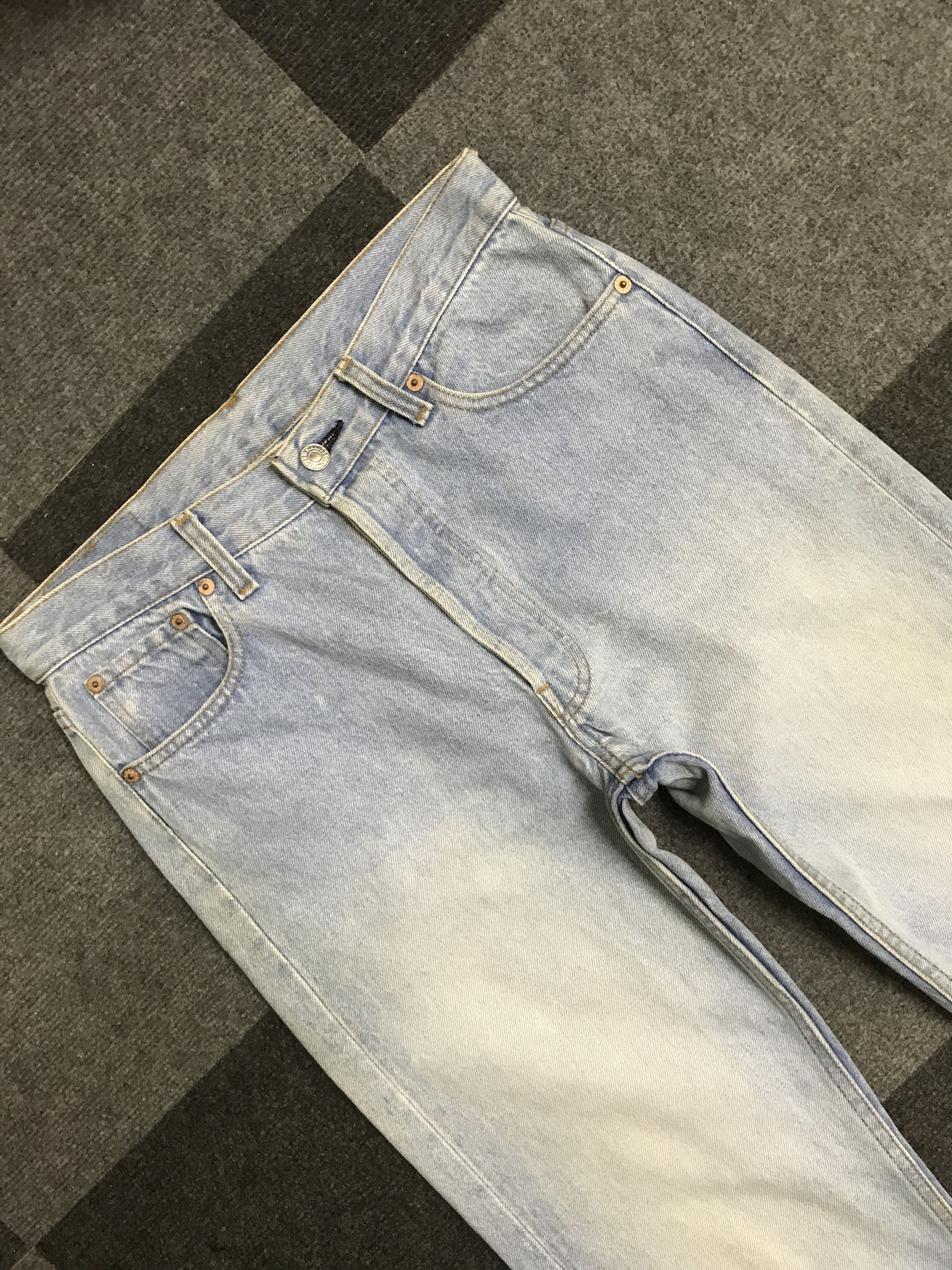 Levi's VL165-Vintage Levis501xx Light Wash Regular Jeans Size US 29 - 2 Thumbnail