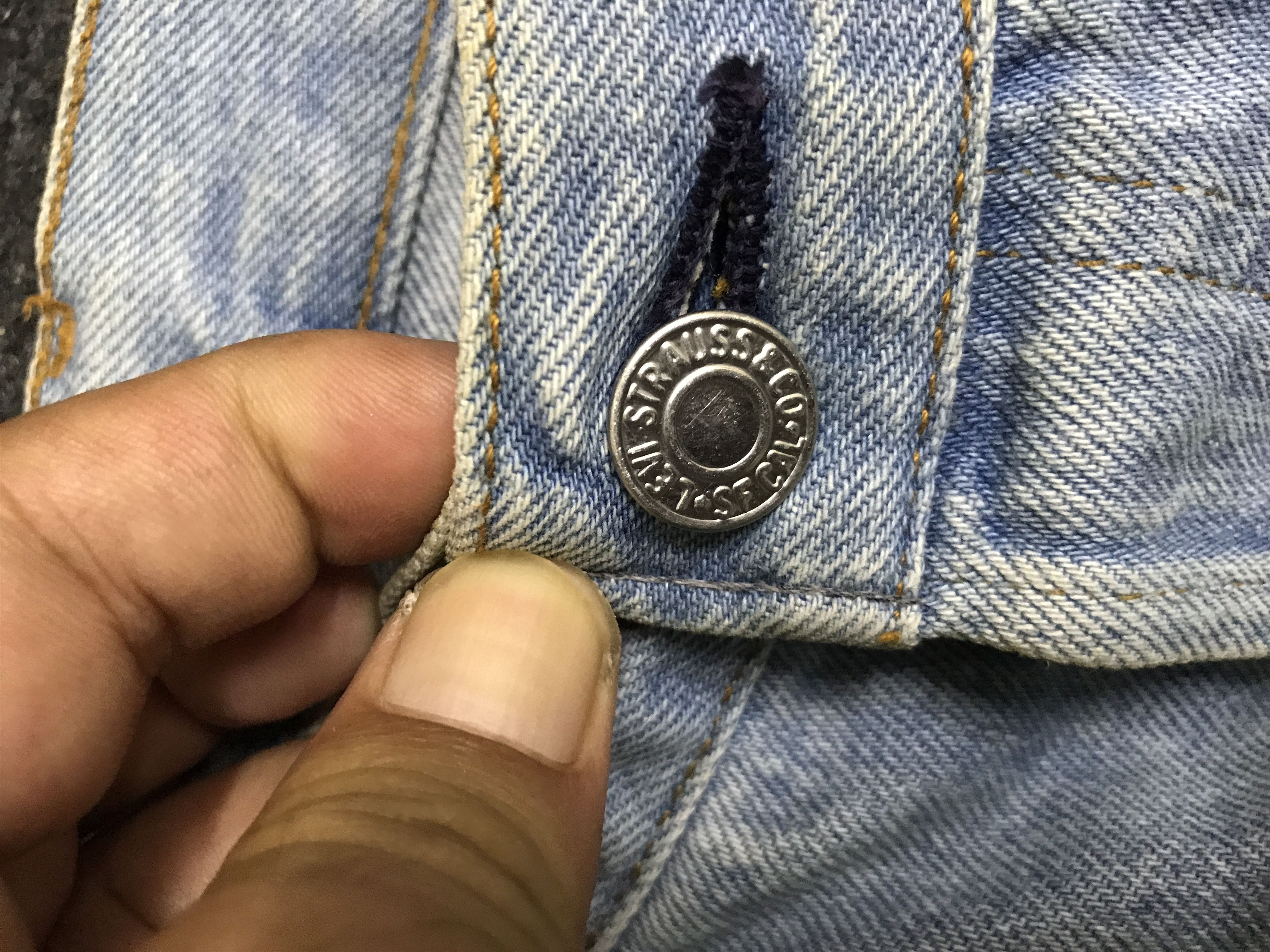 Levi's VL165-Vintage Levis501xx Light Wash Regular Jeans Size US 29 - 5 Thumbnail