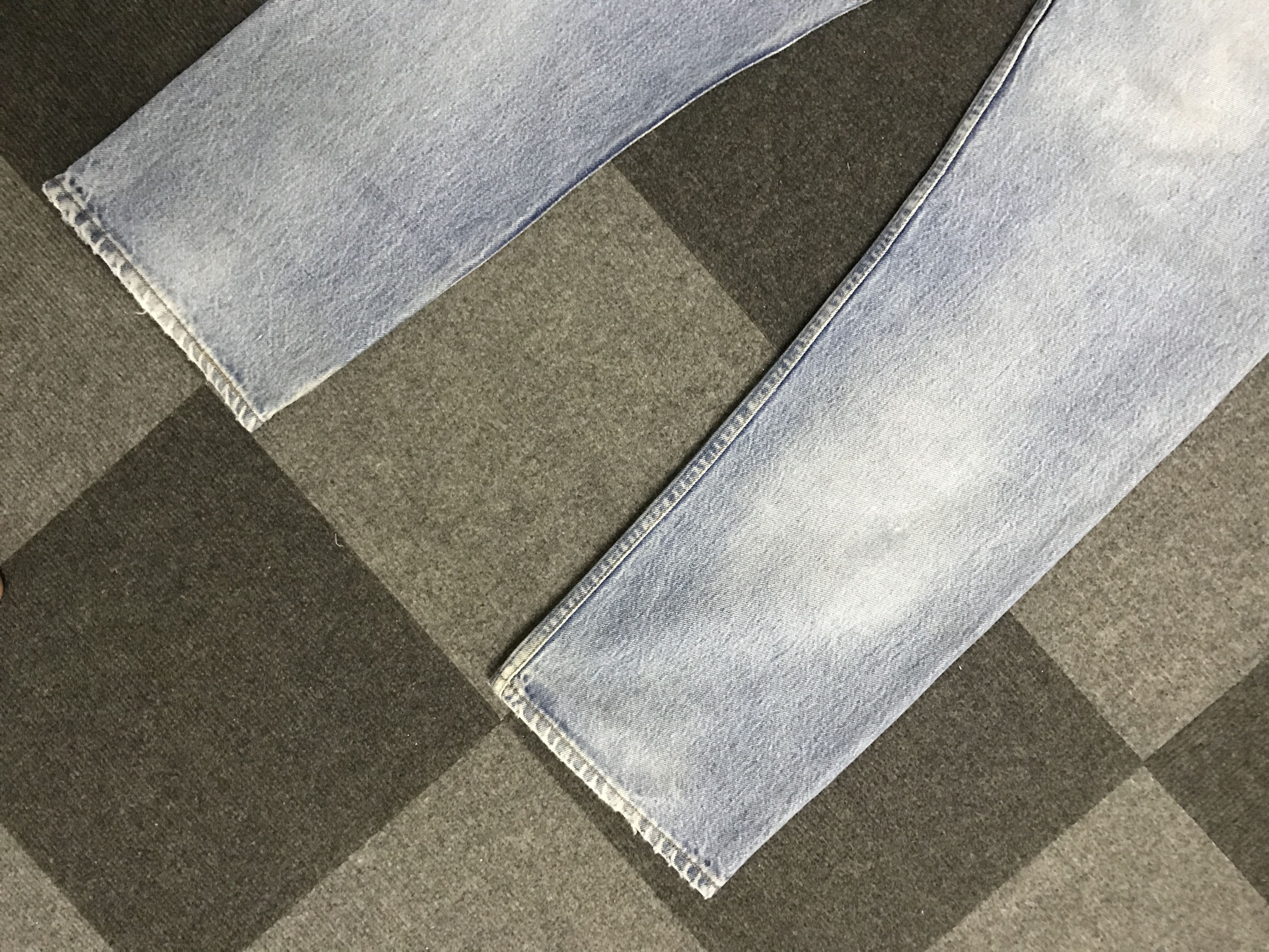 Levi's VL148-Vintage Levis 501xx Distreesed Light Wash Jeans Size US 34 / EU 50 - 11 Thumbnail
