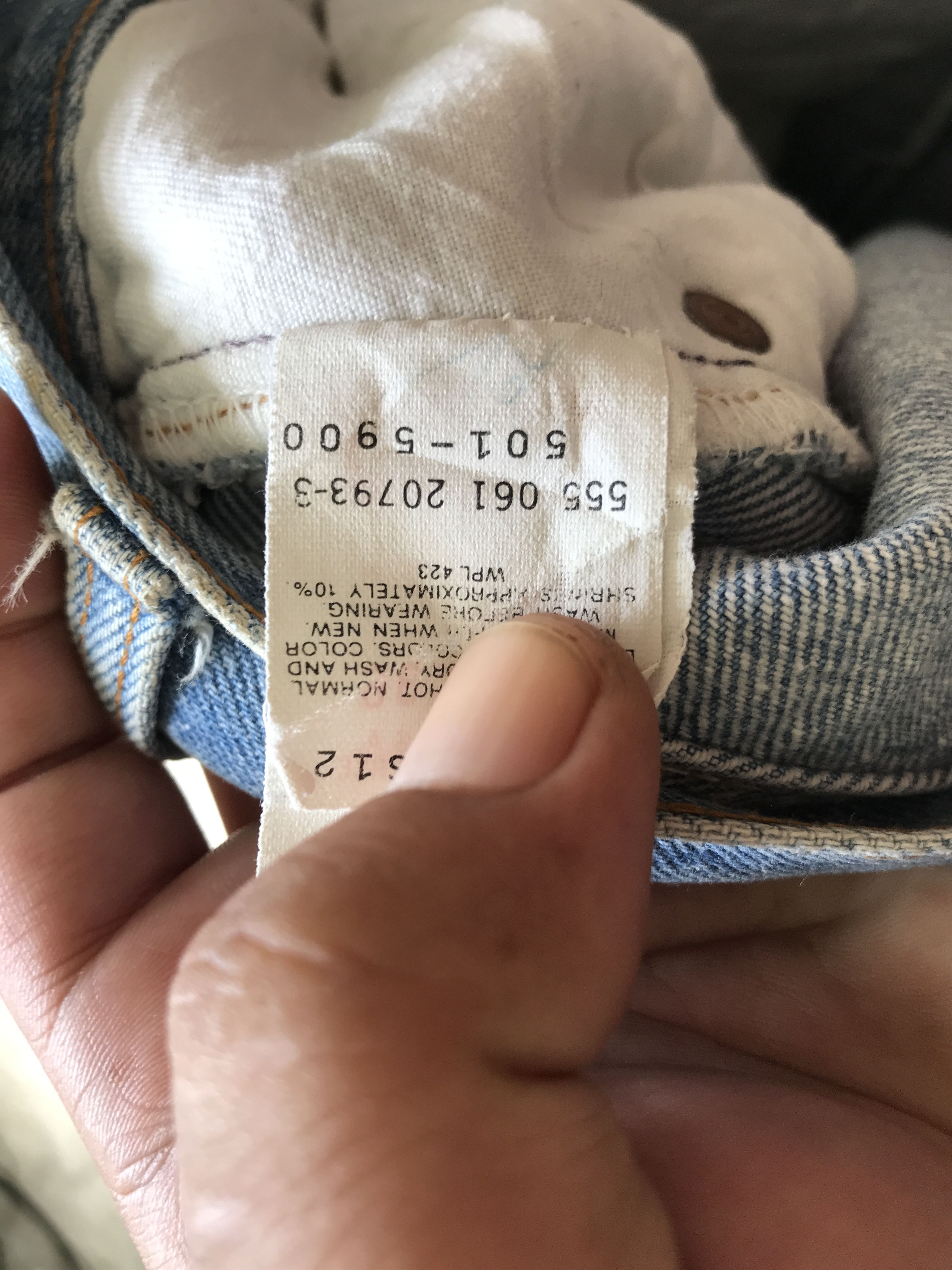 Levi's VLEV67 - Vintage Levis 501xx Light Wash Jeans Size US 28 / EU 44 - 16 Thumbnail