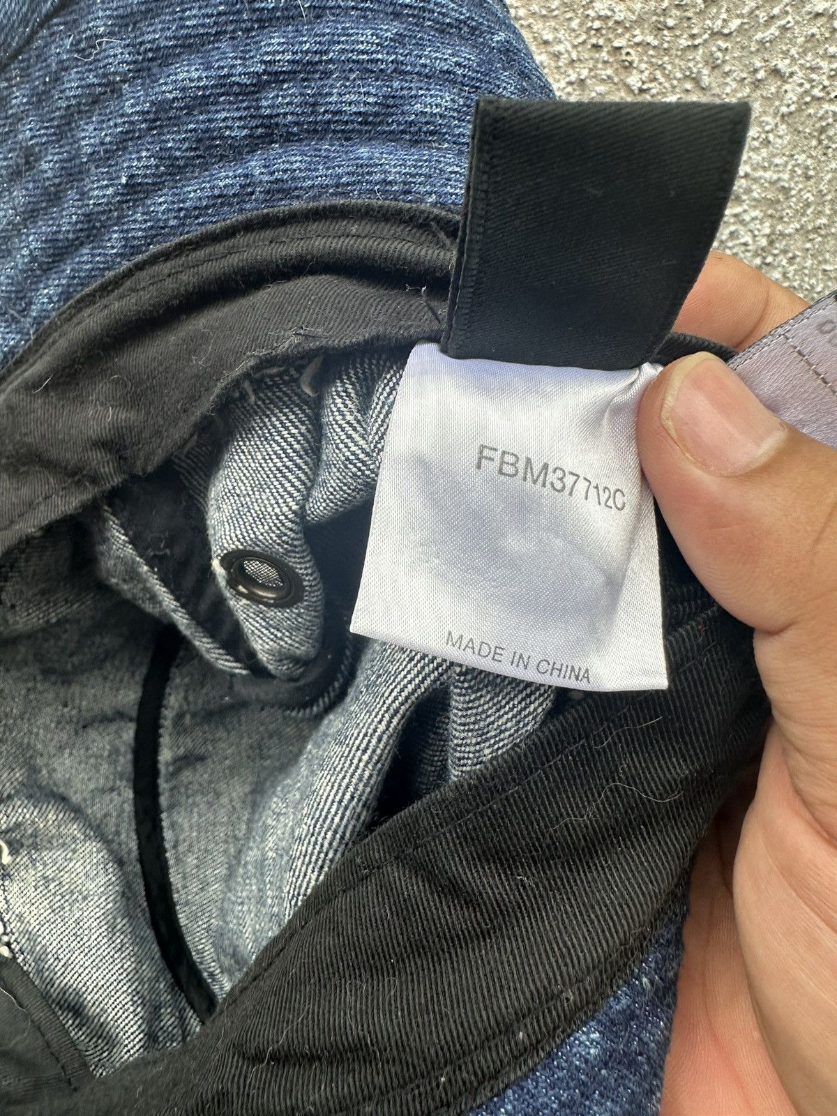 Fubu Y2K FUBU Denim Bucket Hat Size ONE SIZE - 7 Thumbnail