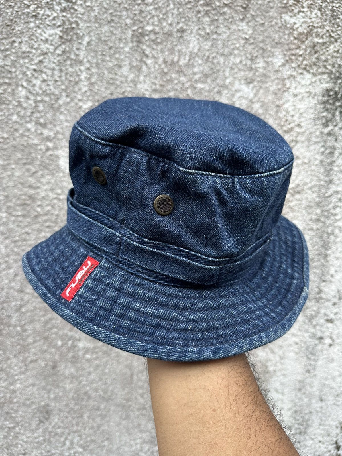 Fubu Y2K FUBU Denim Bucket Hat Size ONE SIZE - 2 Thumbnail