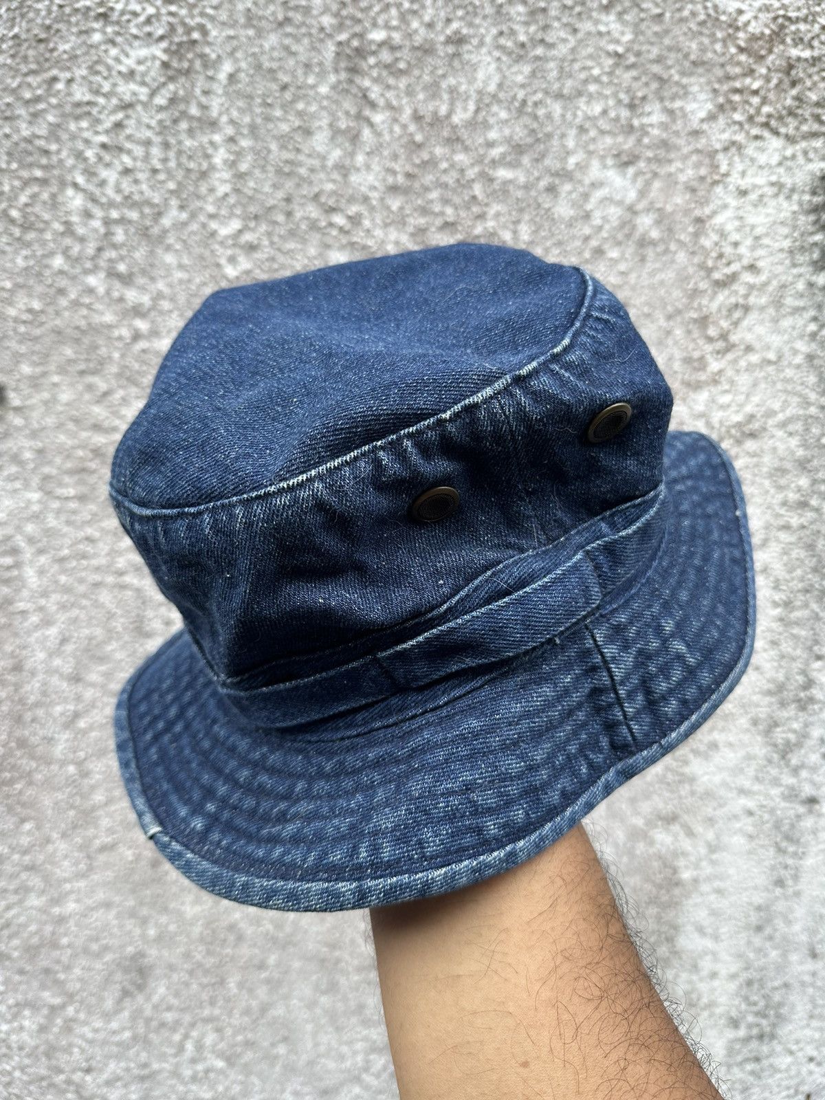 Fubu Y2K FUBU Denim Bucket Hat Size ONE SIZE - 4 Thumbnail