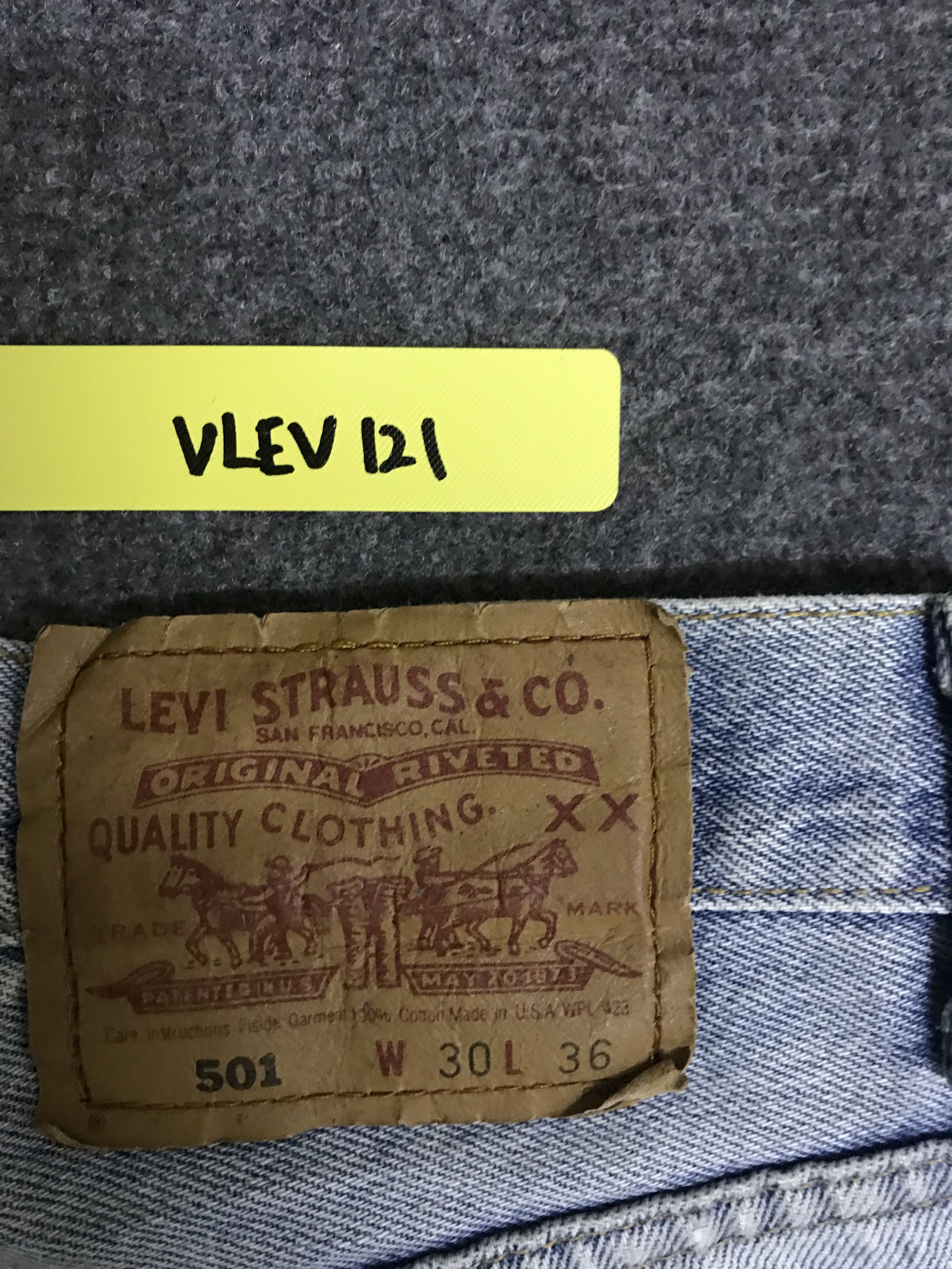 Levi's VLEV121-Vtg Levis 501 Distressed Light Wash Jeans Size US 28 / EU 44 - 19 Thumbnail