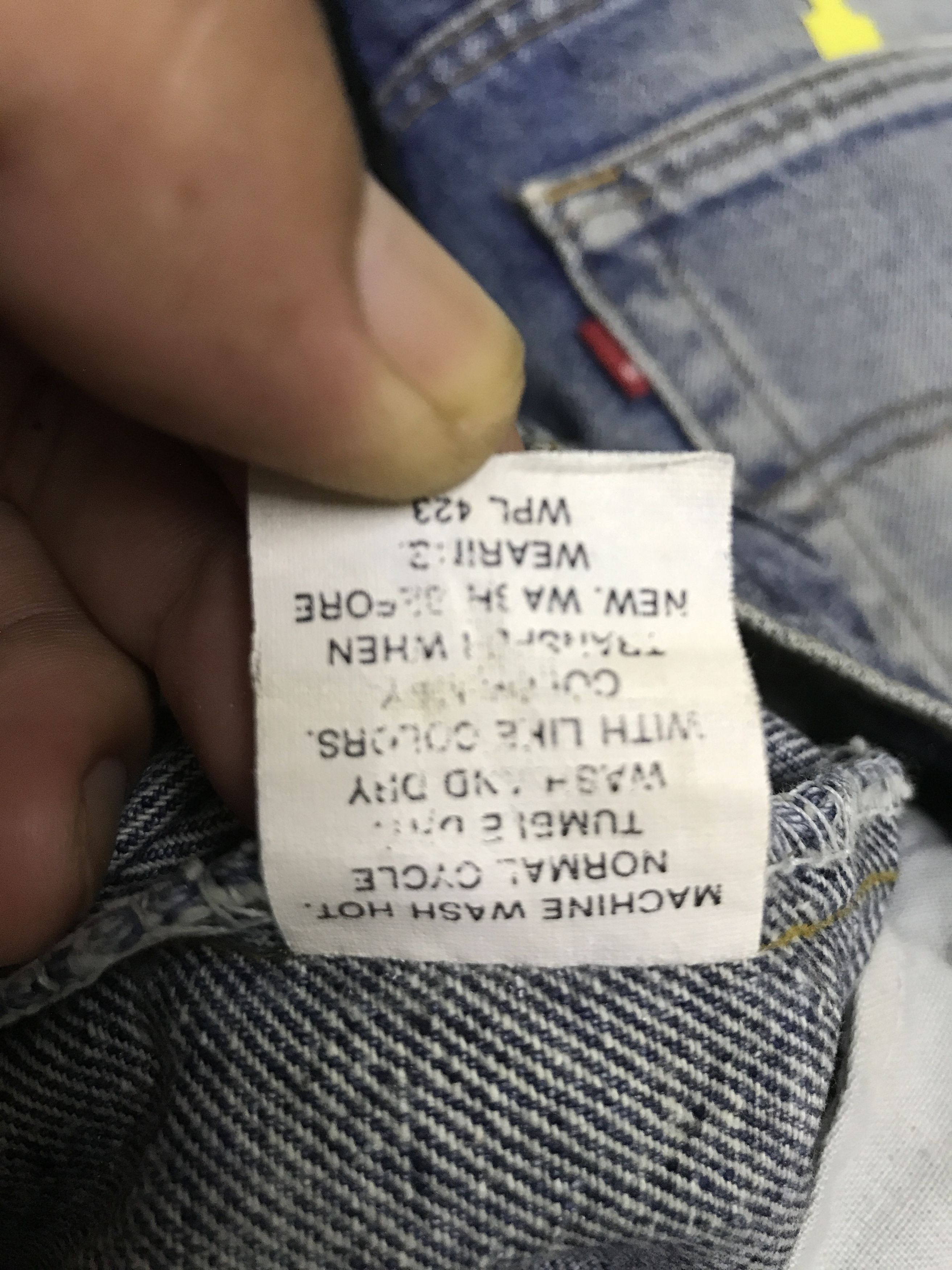 Levi's × Vintage VLEV116-Vintage Levis 550 Relaxed Fit Jeans Size US 30 / EU 46 - 15 Thumbnail