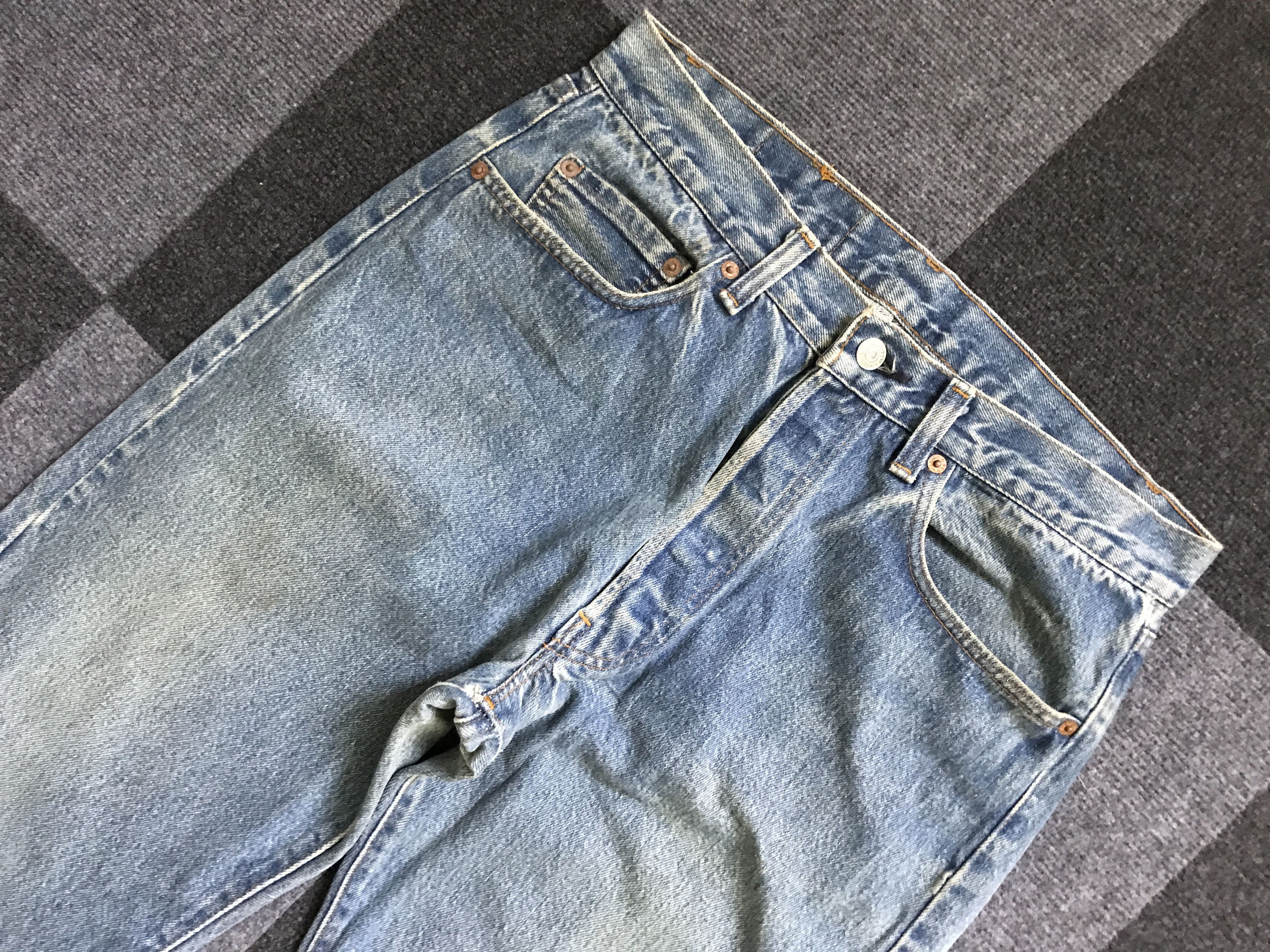 Levi's VLEV79 - Vintage Levis 501 Medium Wash Jeans Size US 31 - 2 Thumbnail