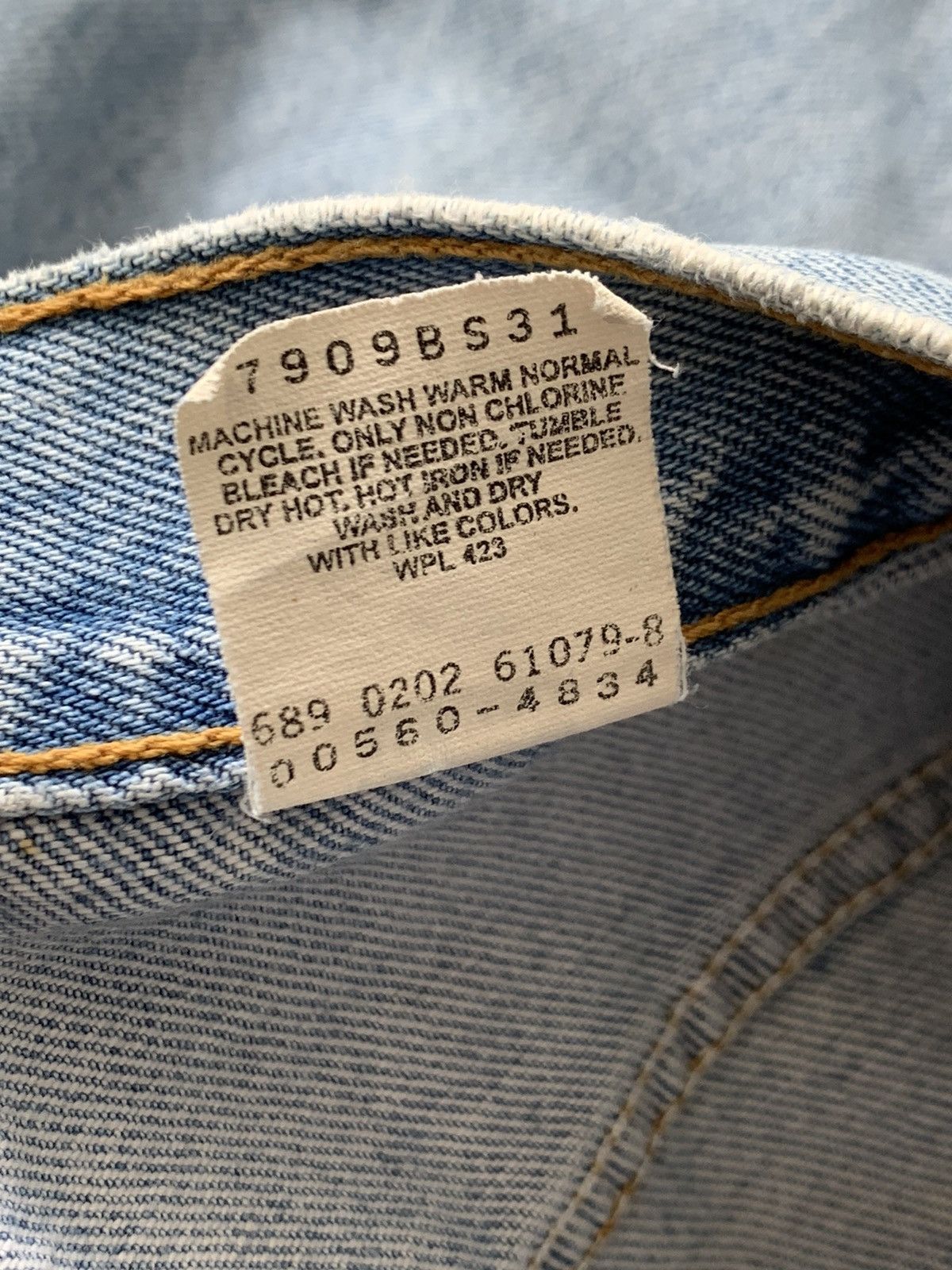 Levi's Vintage Levis 560 Distressed Denim Kapital Visvim Jeans Size US 31 - 9 Thumbnail