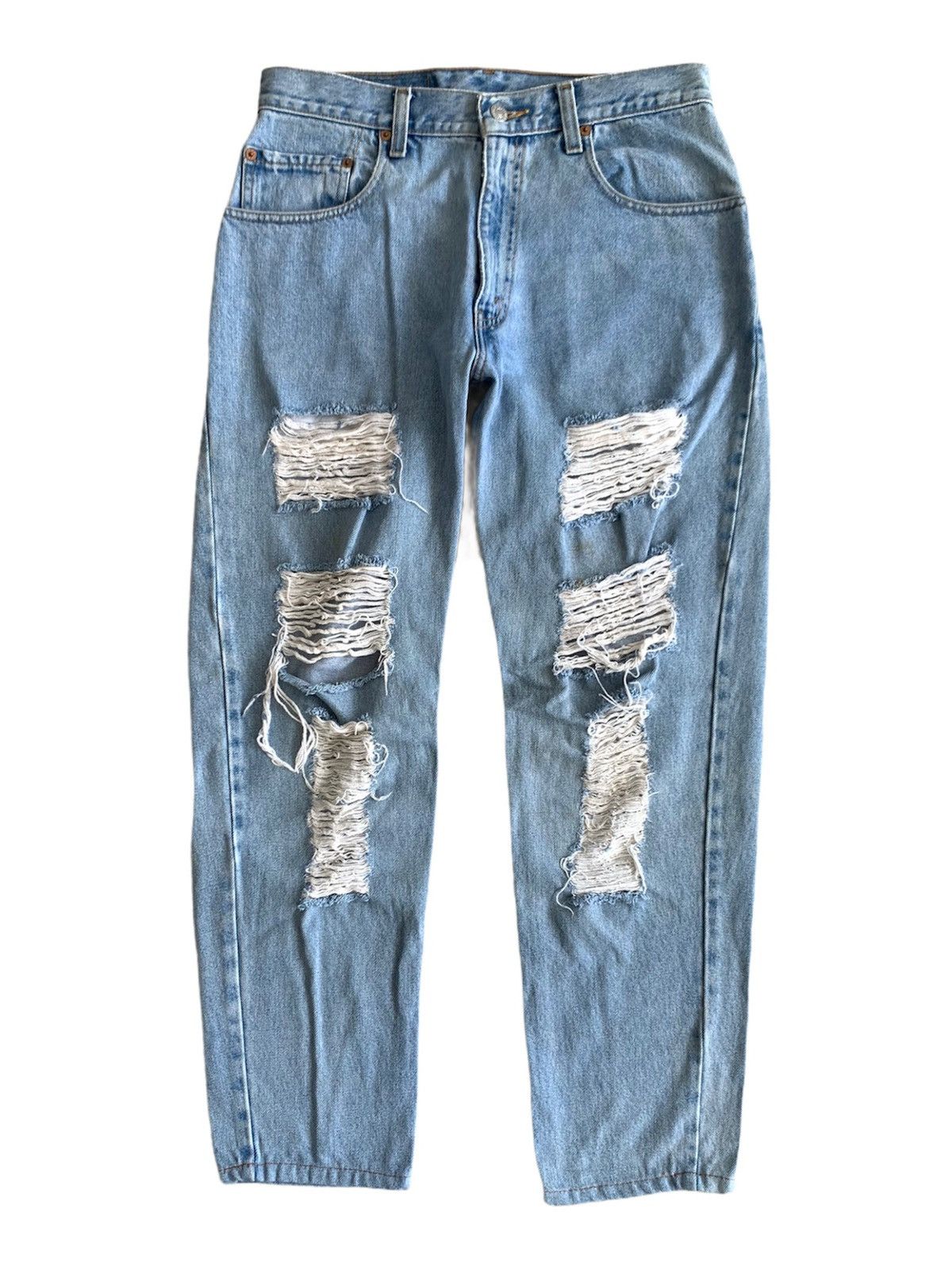Levi's Vintage Levis 560 Distressed Denim Kapital Visvim Jeans Size US 31 - 1 Thumbnail
