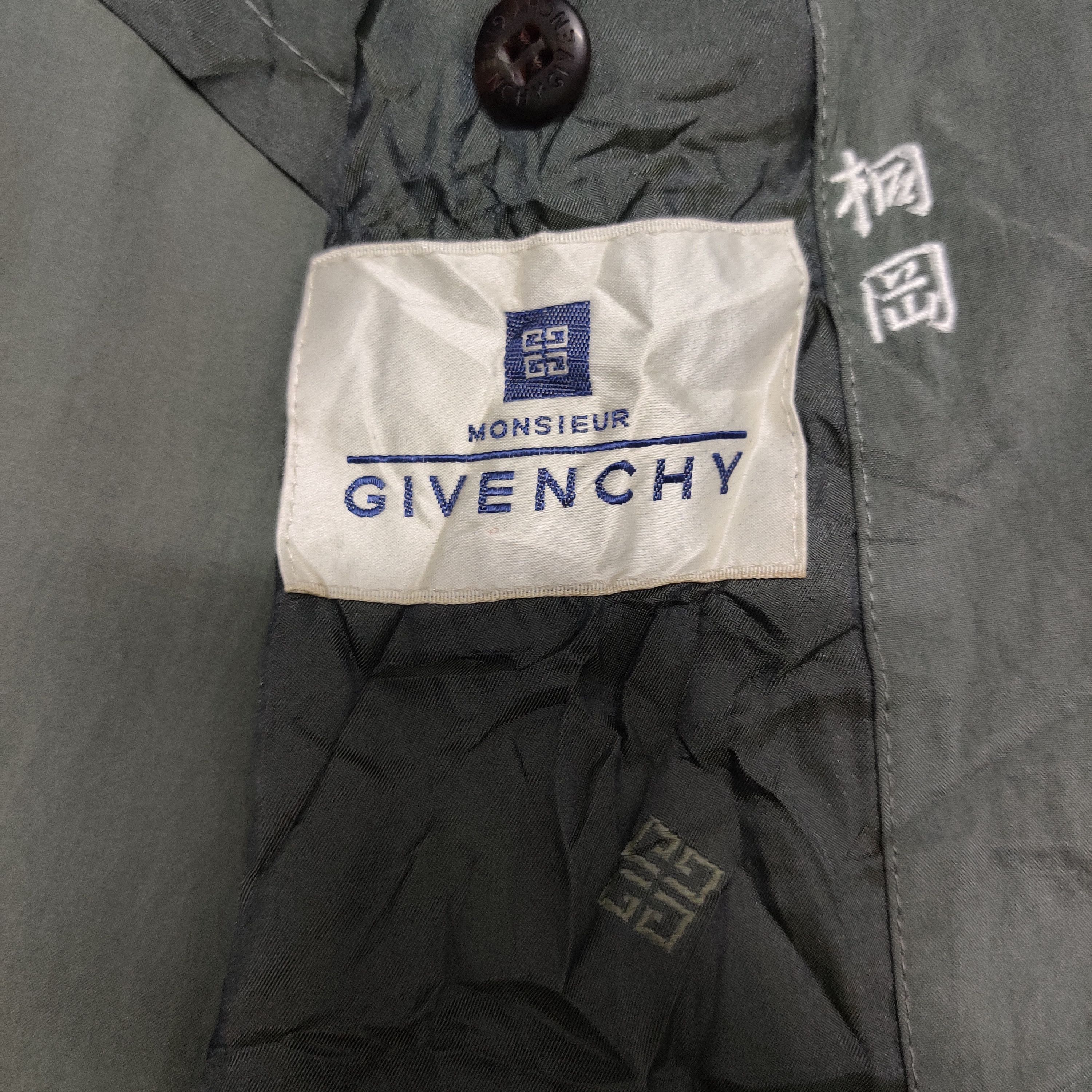 Givenchy Vintage Givenchy Monsieur Long Coat Size US M / EU 48-50 / 2 - 9 Thumbnail