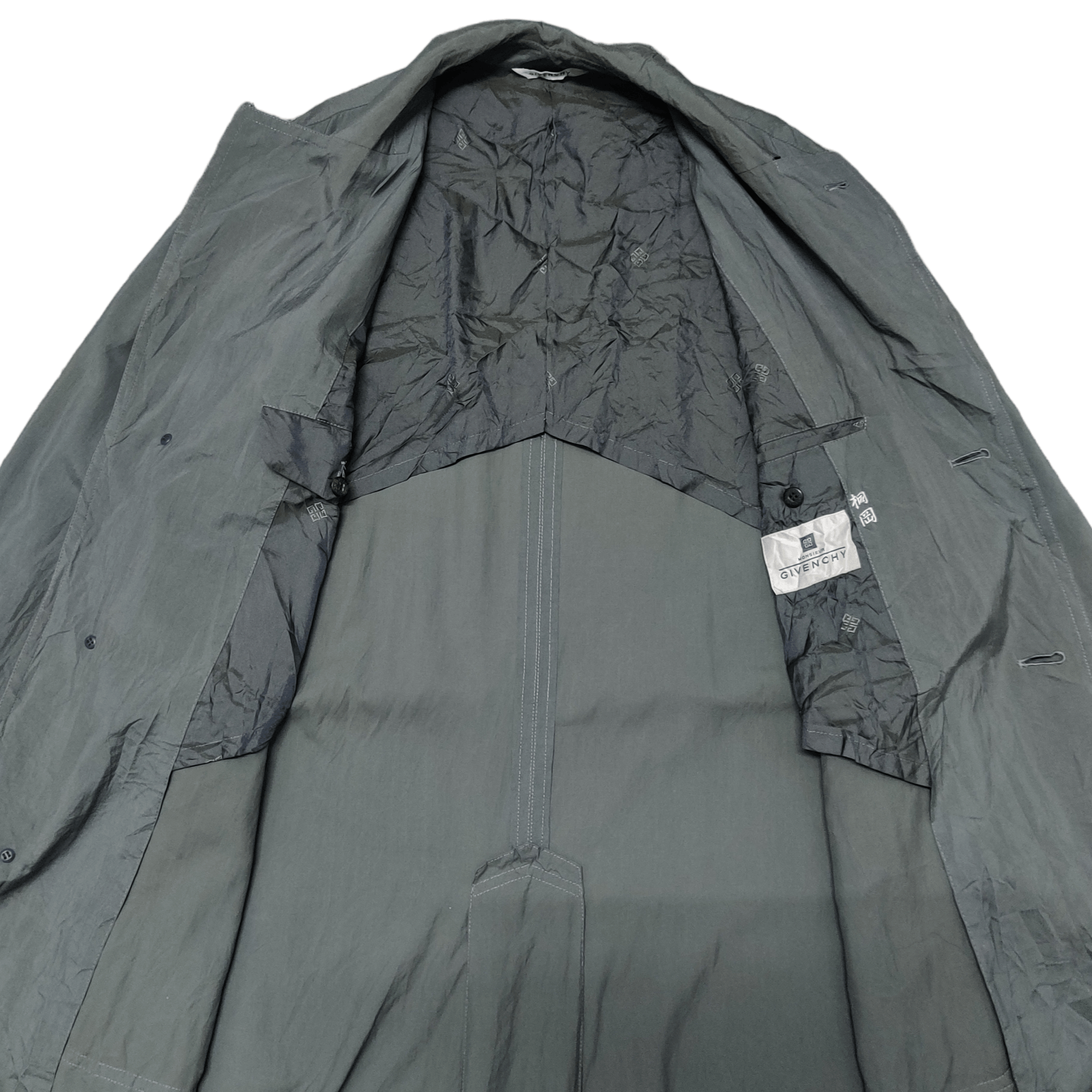 Givenchy Vintage Givenchy Monsieur Long Coat Size US M / EU 48-50 / 2 - 7 Thumbnail