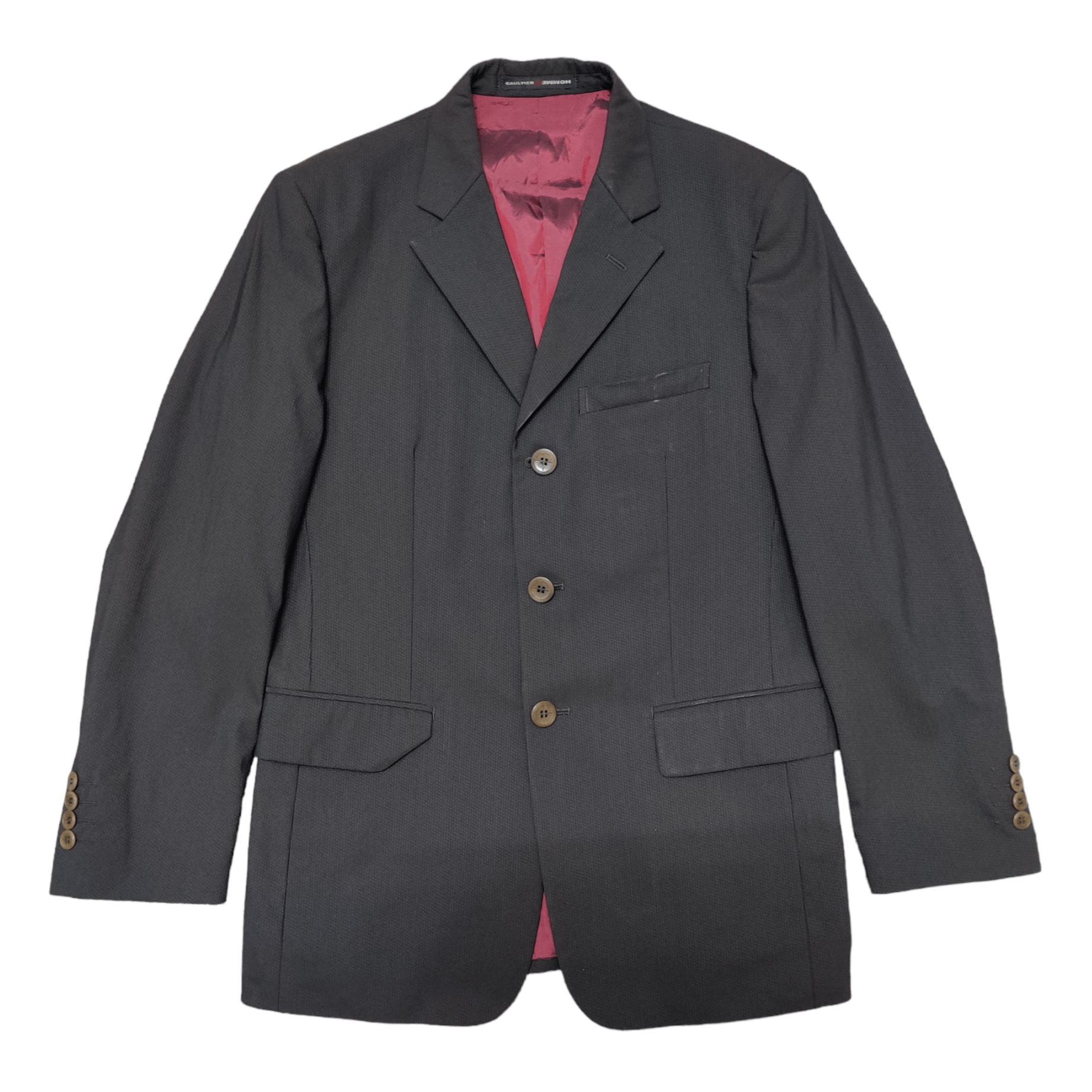 image of Gaultier Homme Objet Coat Blazer Jacket, Men's (Size Medium)