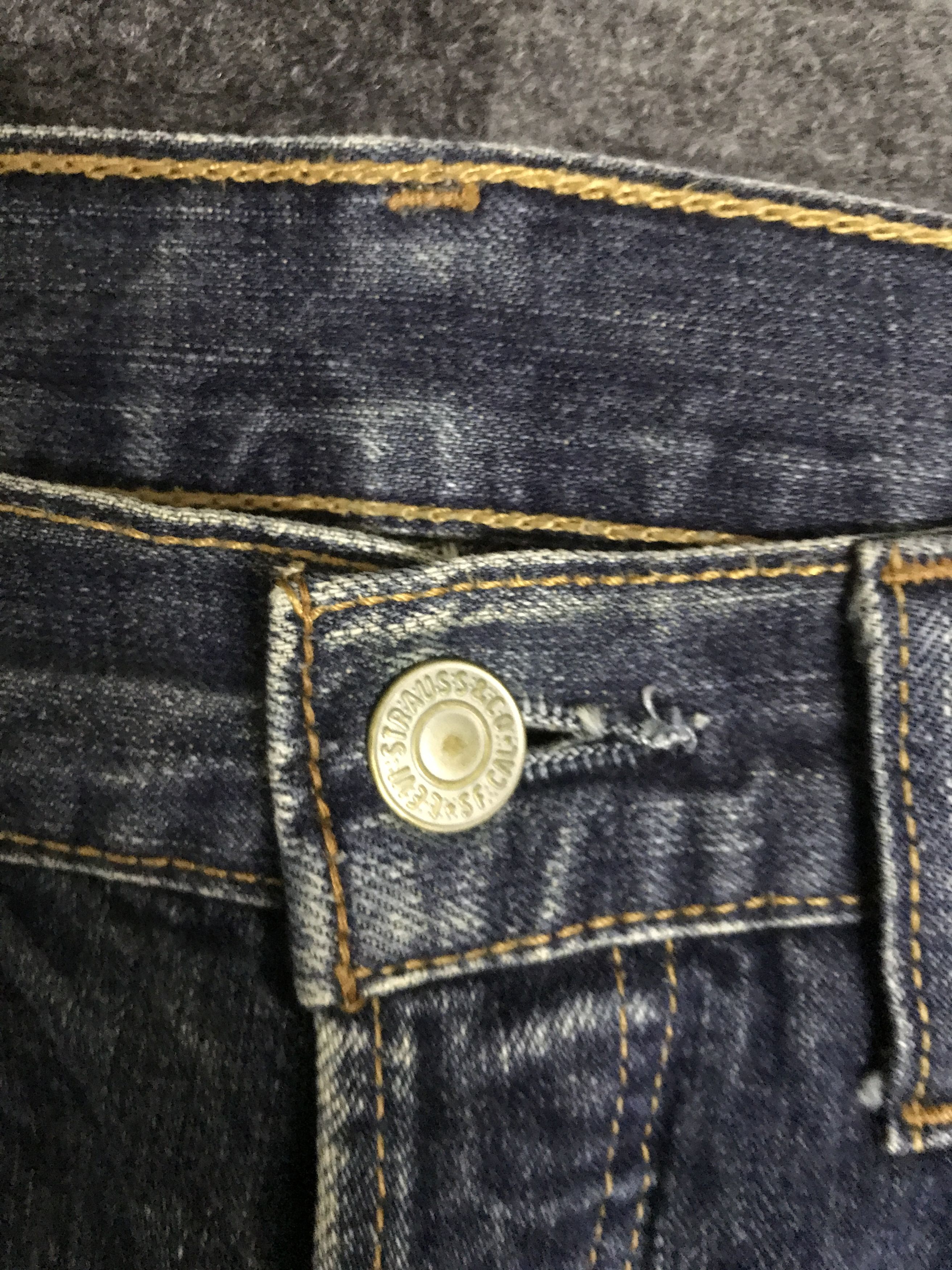 Levi's VLEV138-Vtg Levis 501 Medium Wash Jeans Size US 28 / EU 44 - 5 Thumbnail