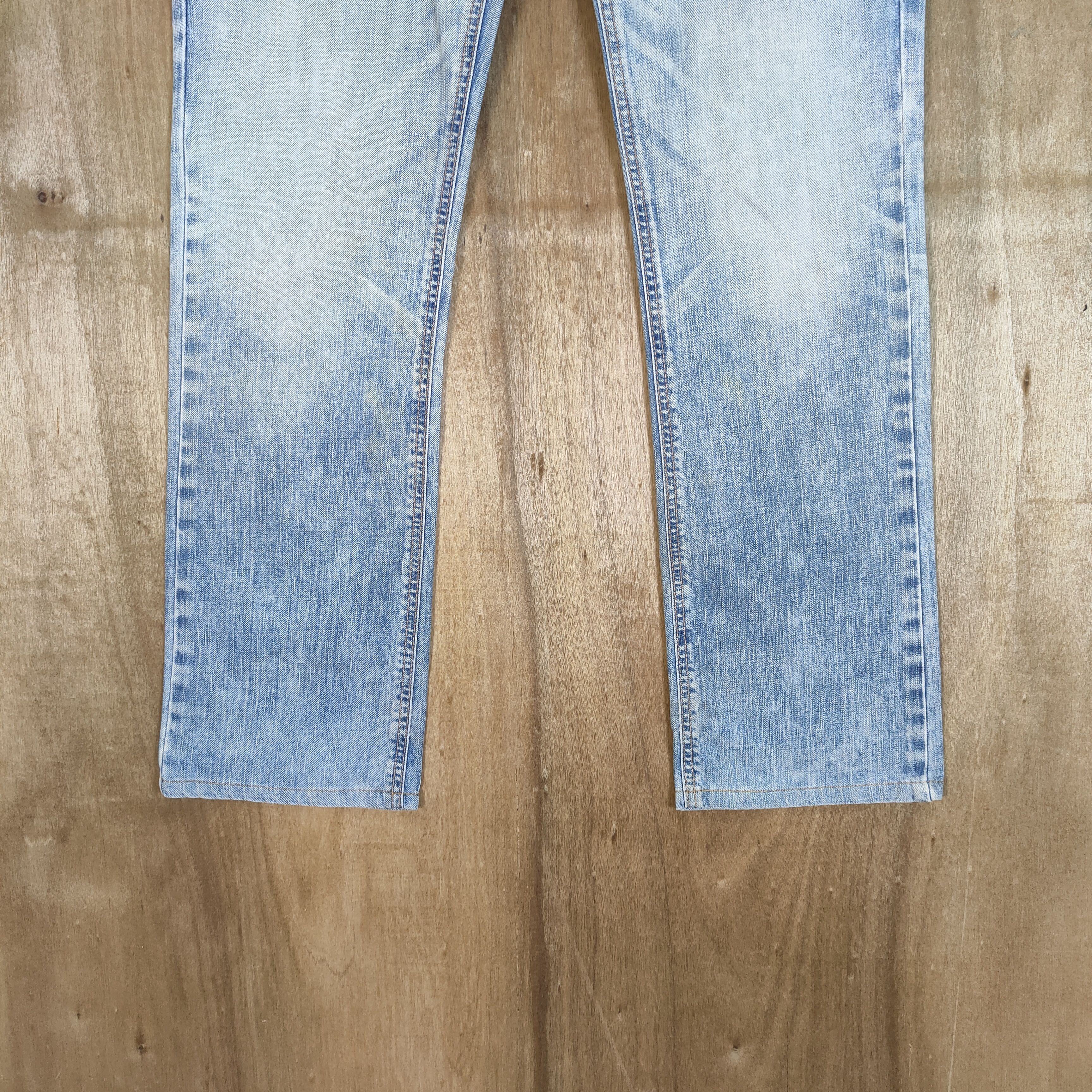 Edwin VINTAGE EDWIN FADED BLUE WASH JEAN CARGO PANTS Size US 32 / EU 48 - 4 Thumbnail