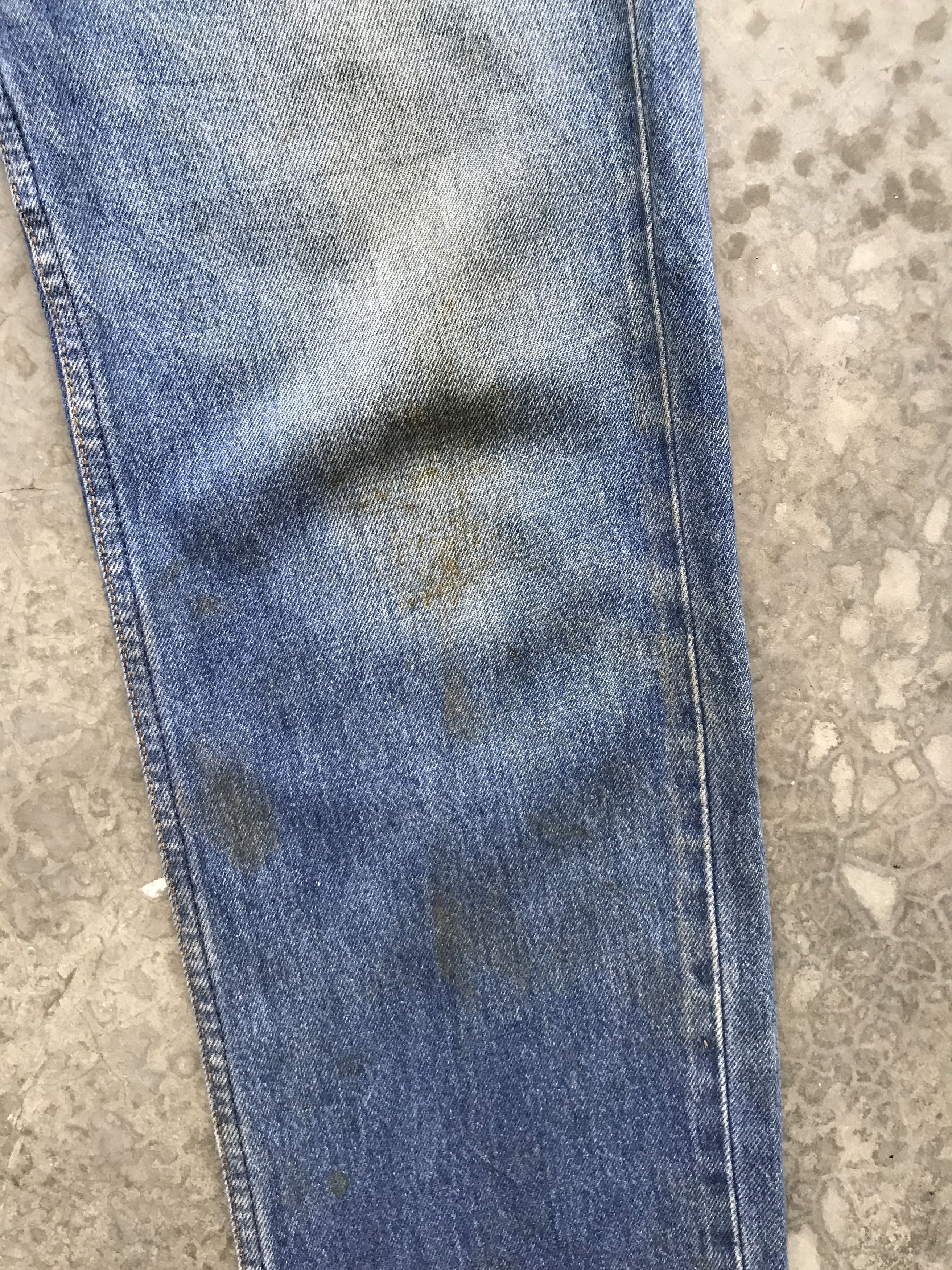 Levi's VLEV18 - Vintage 90s Blue Wash Levis 501 Denim Size US 32 / EU 48 - 5 Thumbnail