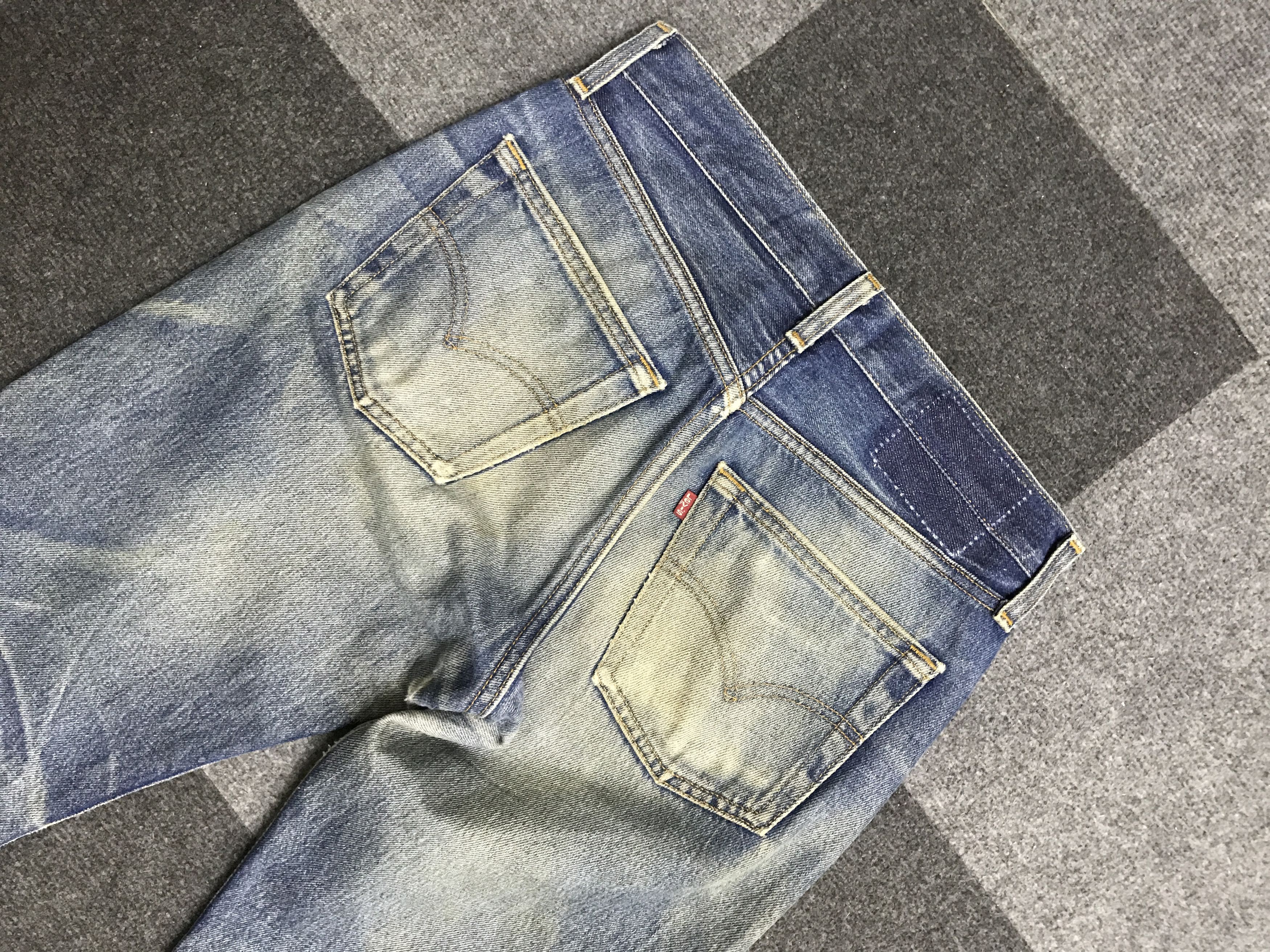 Levi's VL158-Vintage Levis 501 Dirty Distressed Jeans Size US 28 / EU 44 - 12 Thumbnail