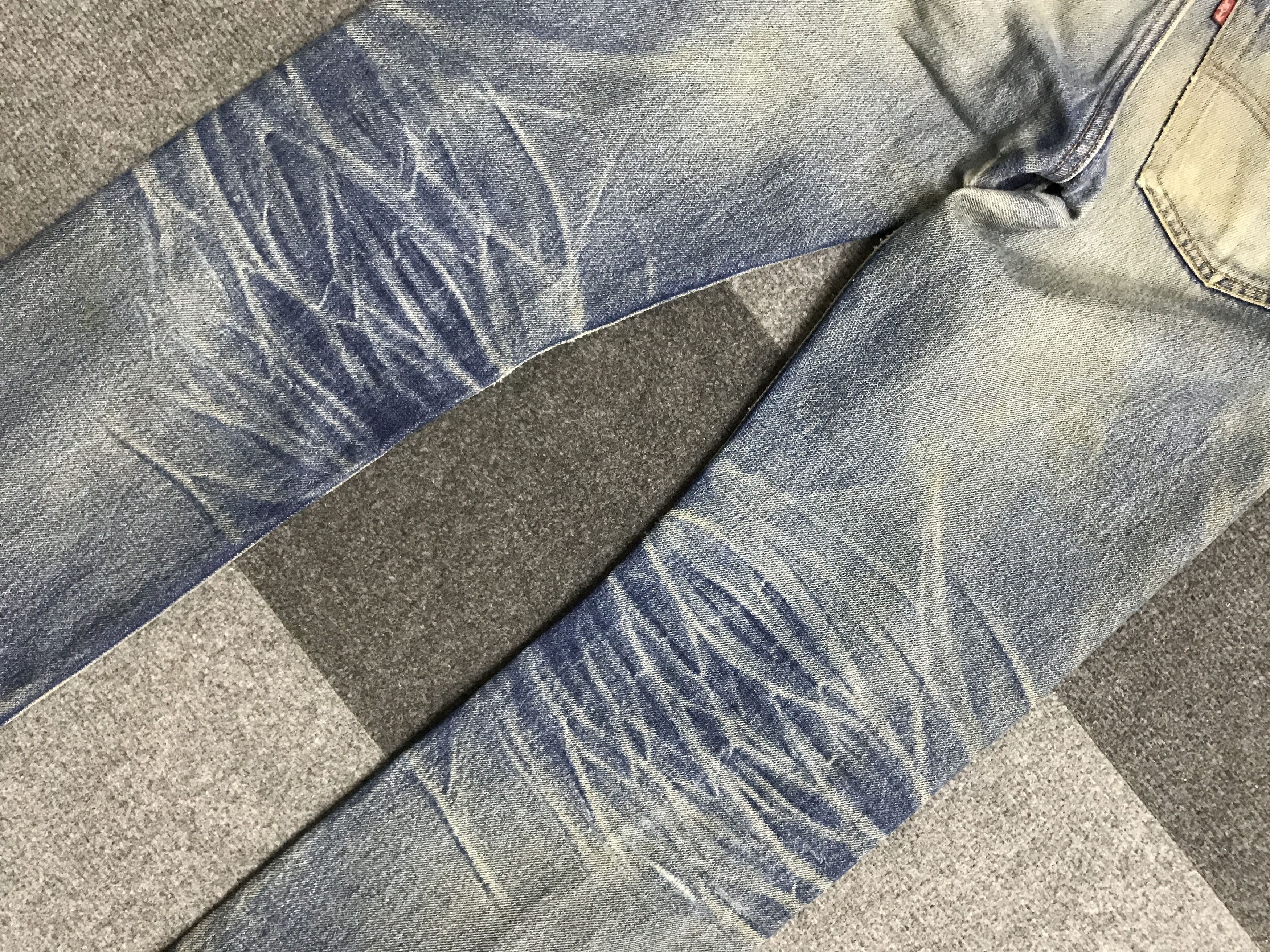 Levi's VL158-Vintage Levis 501 Dirty Distressed Jeans Size US 28 / EU 44 - 13 Thumbnail