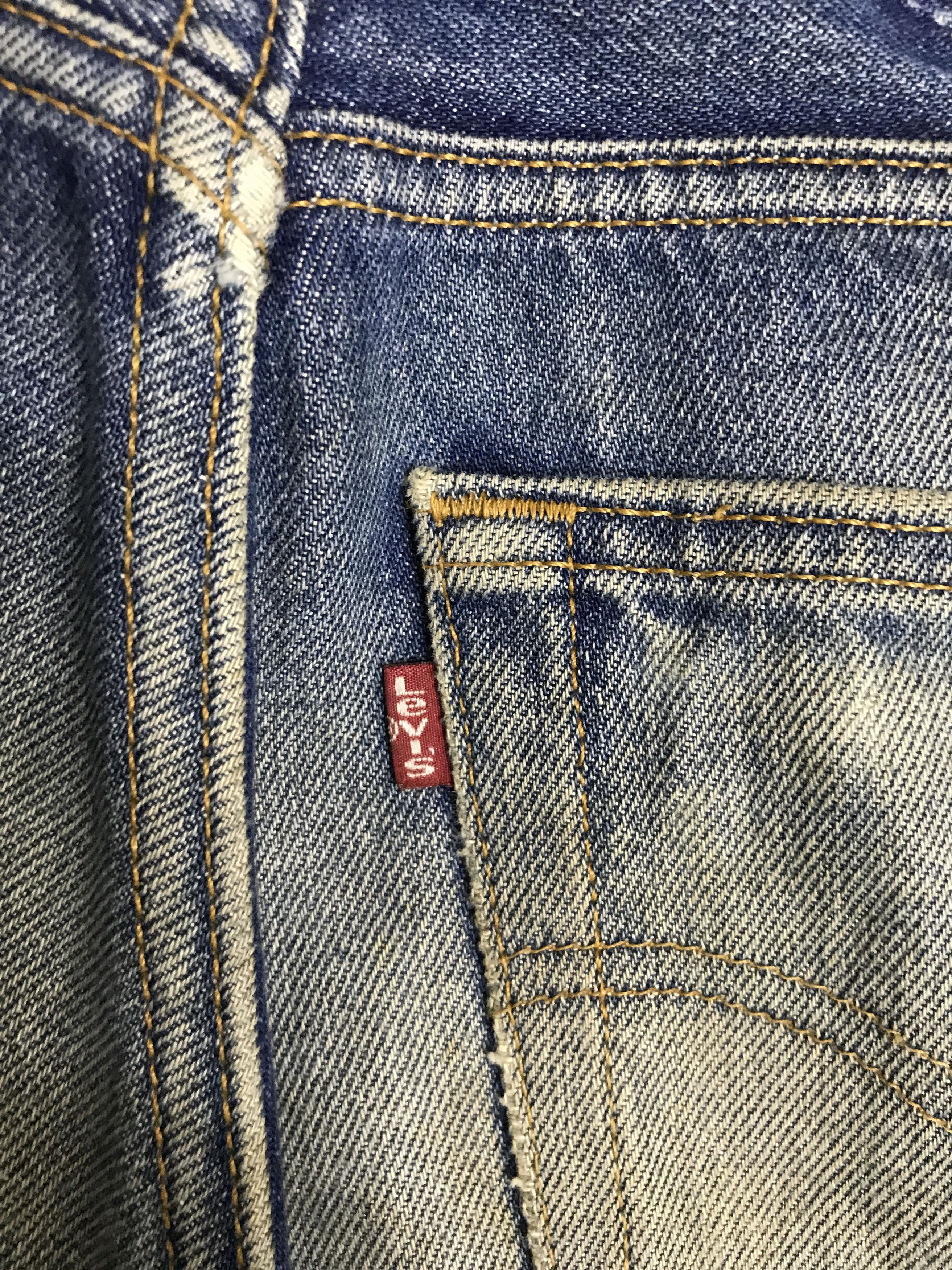 Levi's VL158-Vintage Levis 501 Dirty Distressed Jeans Size US 28 / EU 44 - 17 Thumbnail