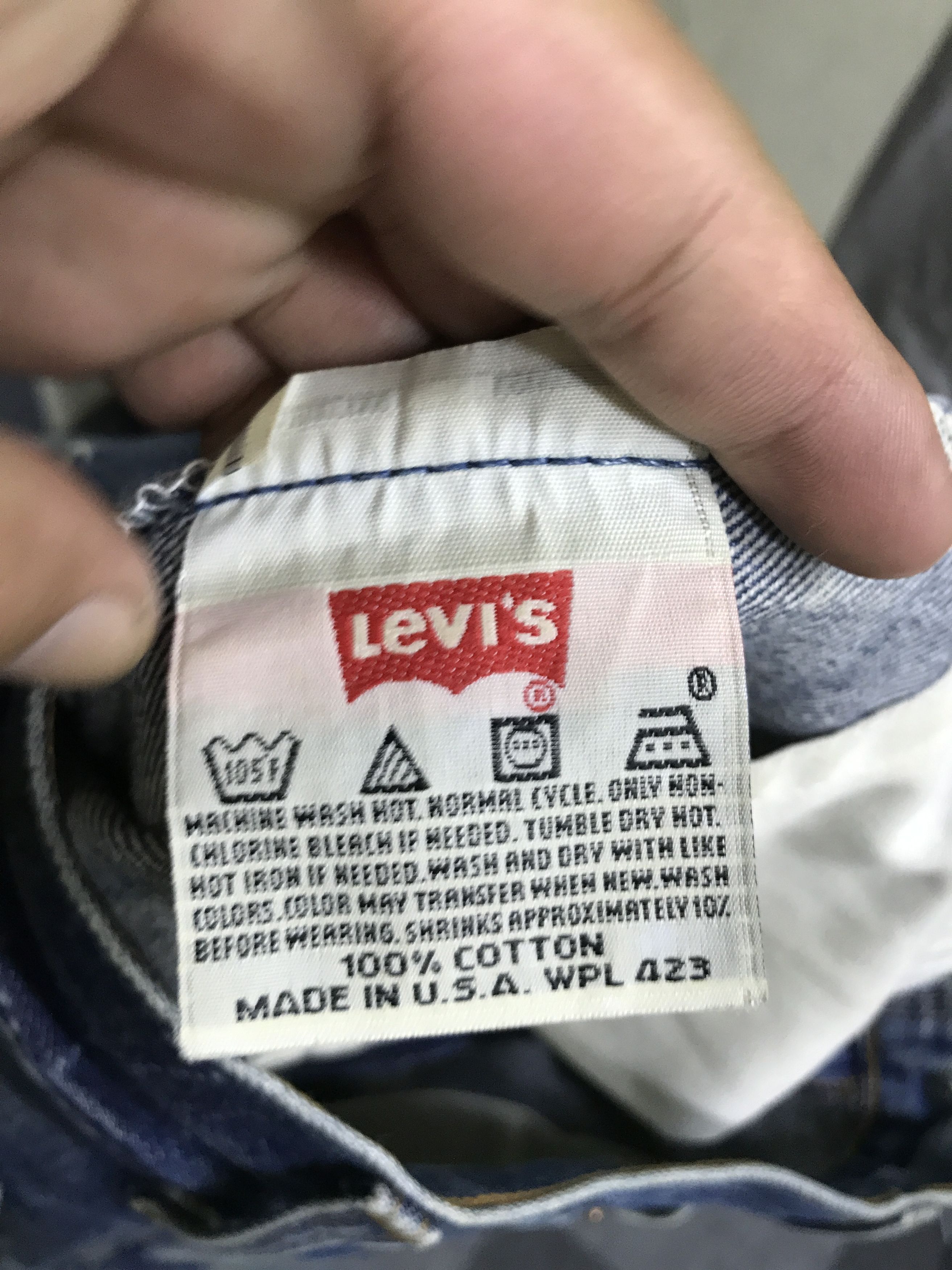 Levi's VL158-Vintage Levis 501 Dirty Distressed Jeans Size US 28 / EU 44 - 20 Thumbnail
