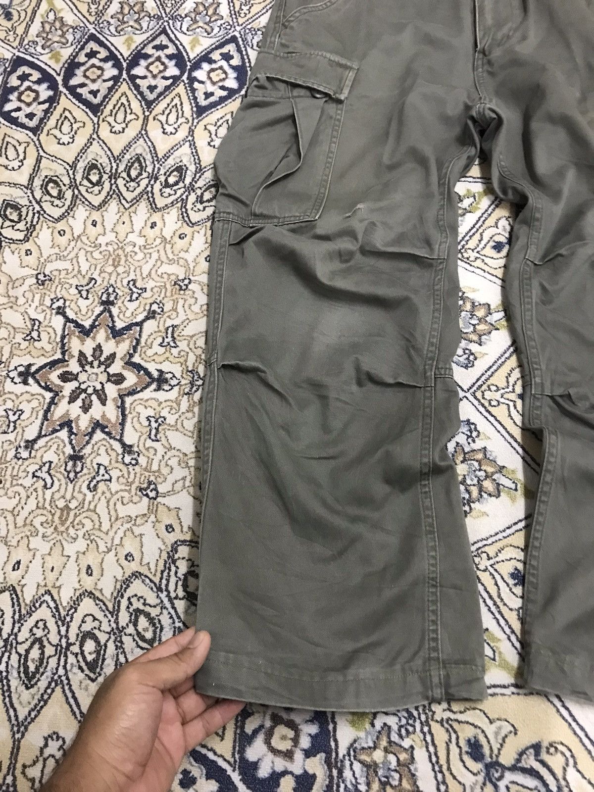 Avirex Vintage Avirex Military Loose Fit Cargo Pants Size 34" / US 12 / IT 48 - 8 Thumbnail