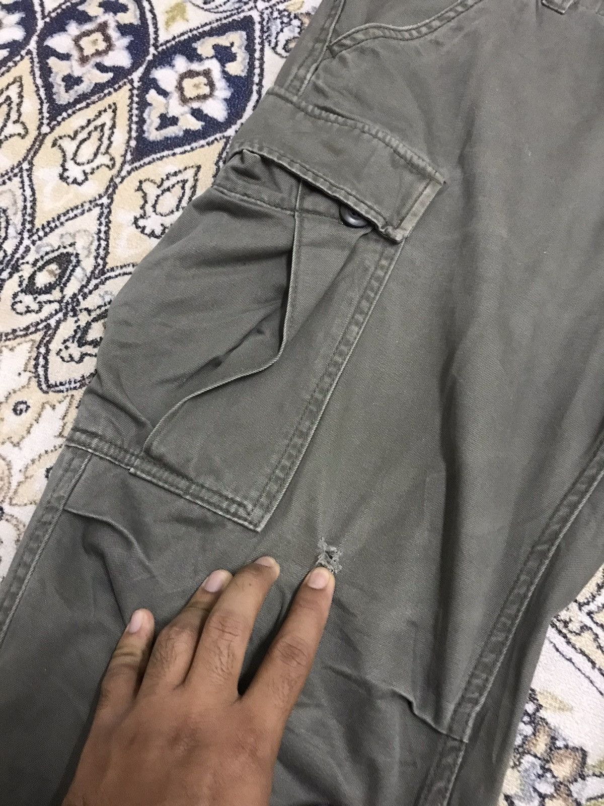 Avirex Vintage Avirex Military Loose Fit Cargo Pants Size 34" / US 12 / IT 48 - 9 Thumbnail