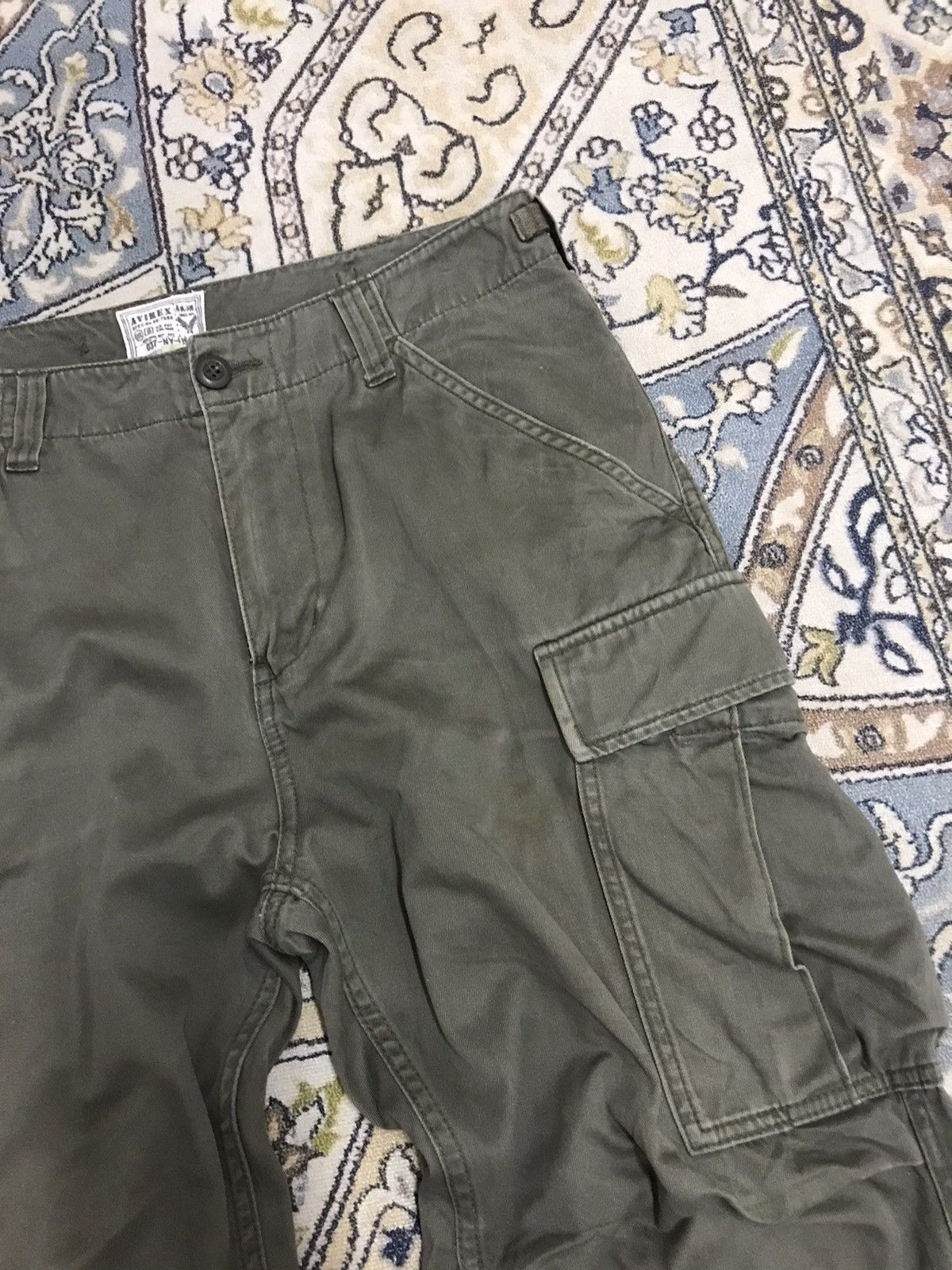 Avirex Vintage Avirex Military Loose Fit Cargo Pants Size 34" / US 12 / IT 48 - 6 Thumbnail