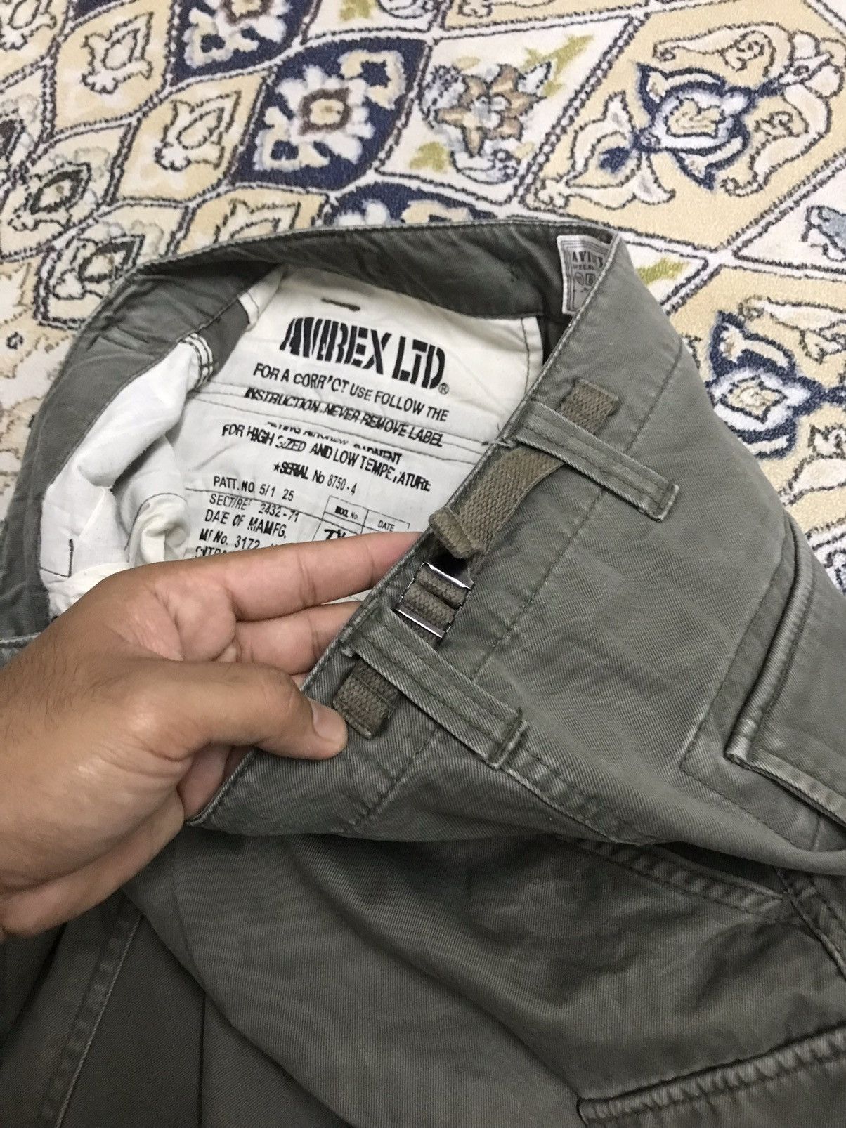Avirex Vintage Avirex Military Loose Fit Cargo Pants Size 34" / US 12 / IT 48 - 12 Thumbnail