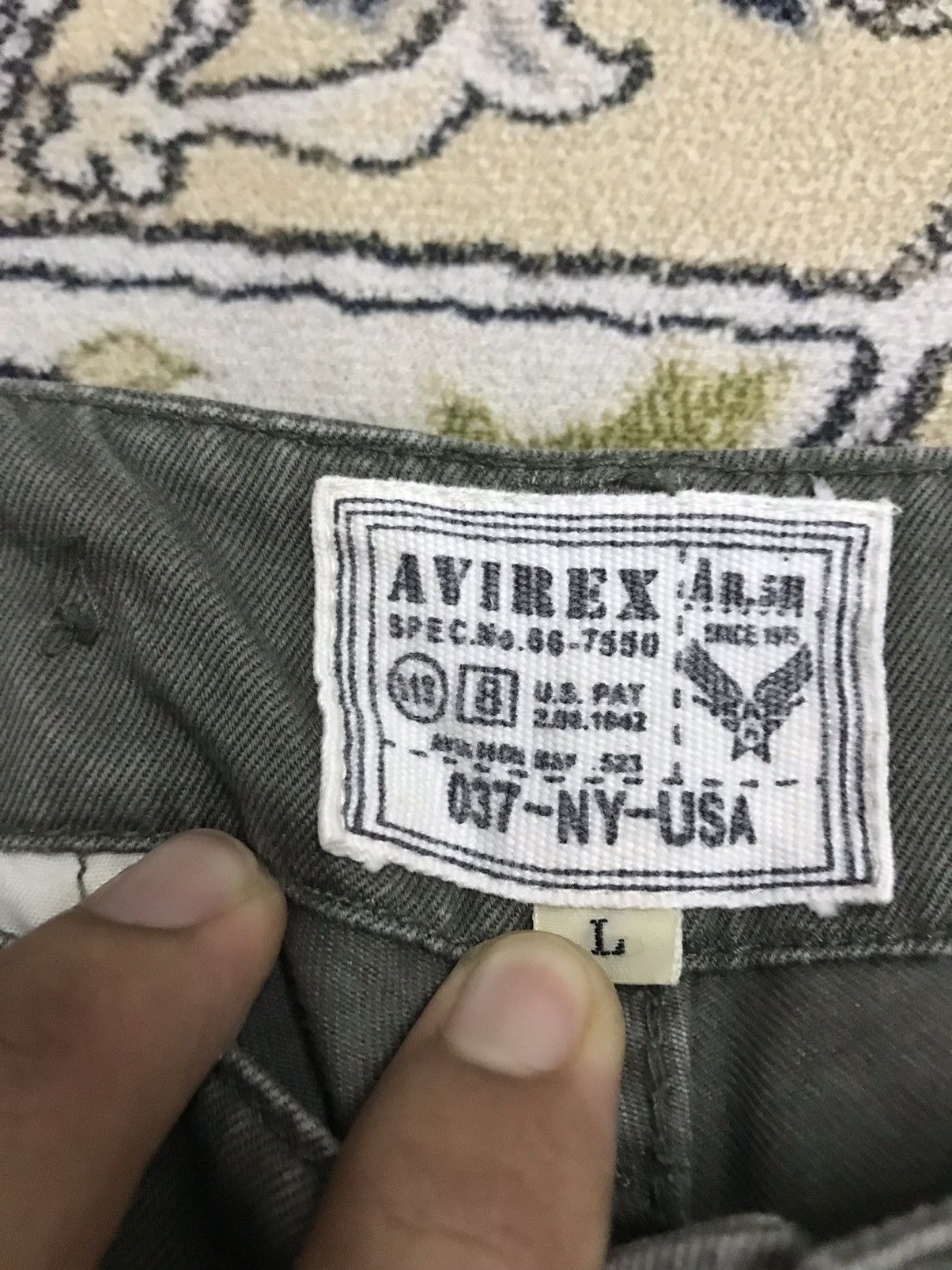 Avirex Vintage Avirex Military Loose Fit Cargo Pants Size 34" / US 12 / IT 48 - 10 Thumbnail
