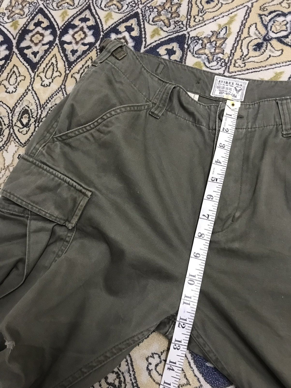 Avirex Vintage Avirex Military Loose Fit Cargo Pants Size 34" / US 12 / IT 48 - 25 Thumbnail