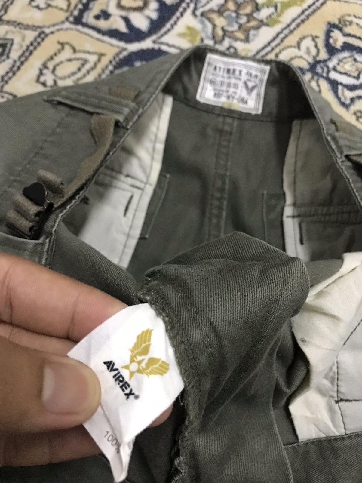 Avirex Vintage Avirex Military Loose Fit Cargo Pants Size 34" / US 12 / IT 48 - 13 Thumbnail