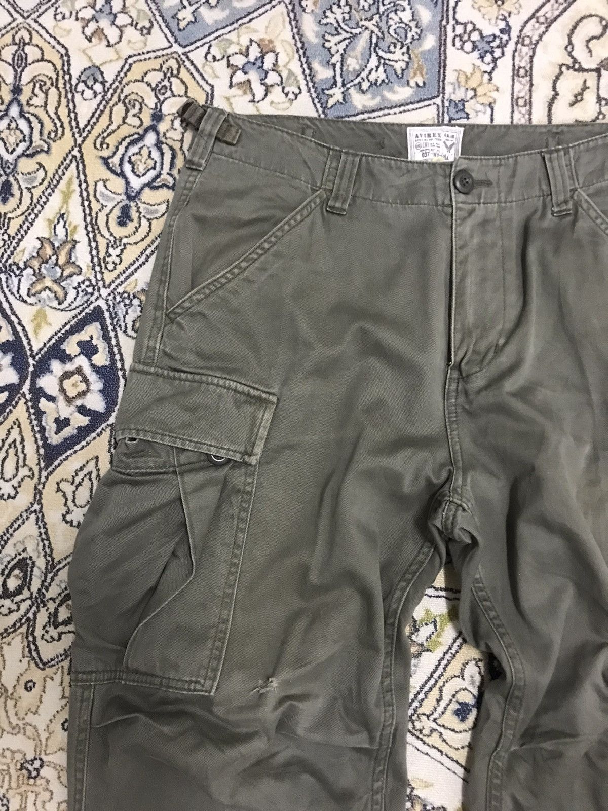 Avirex Vintage Avirex Military Loose Fit Cargo Pants Size 34" / US 12 / IT 48 - 5 Thumbnail